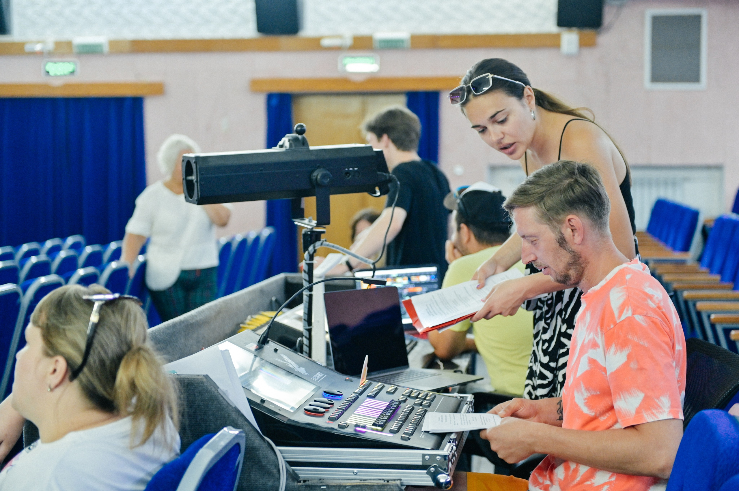 Дипломный проект студентов института культуры. Видеооператор и фотограф Таисия Любимова