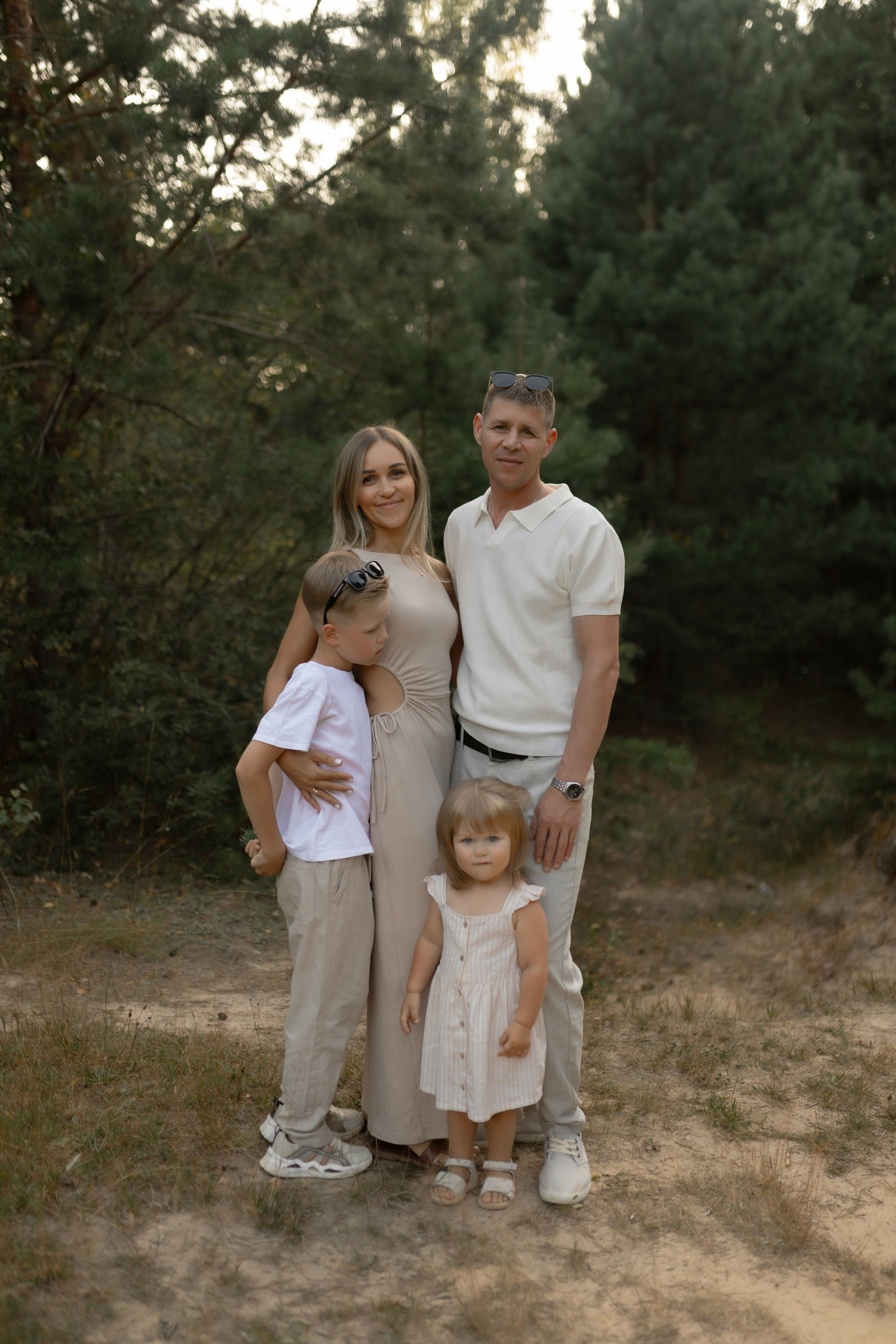 Алексей, Мария, Ваня и Варя. Фотограф Татьяна Семенова