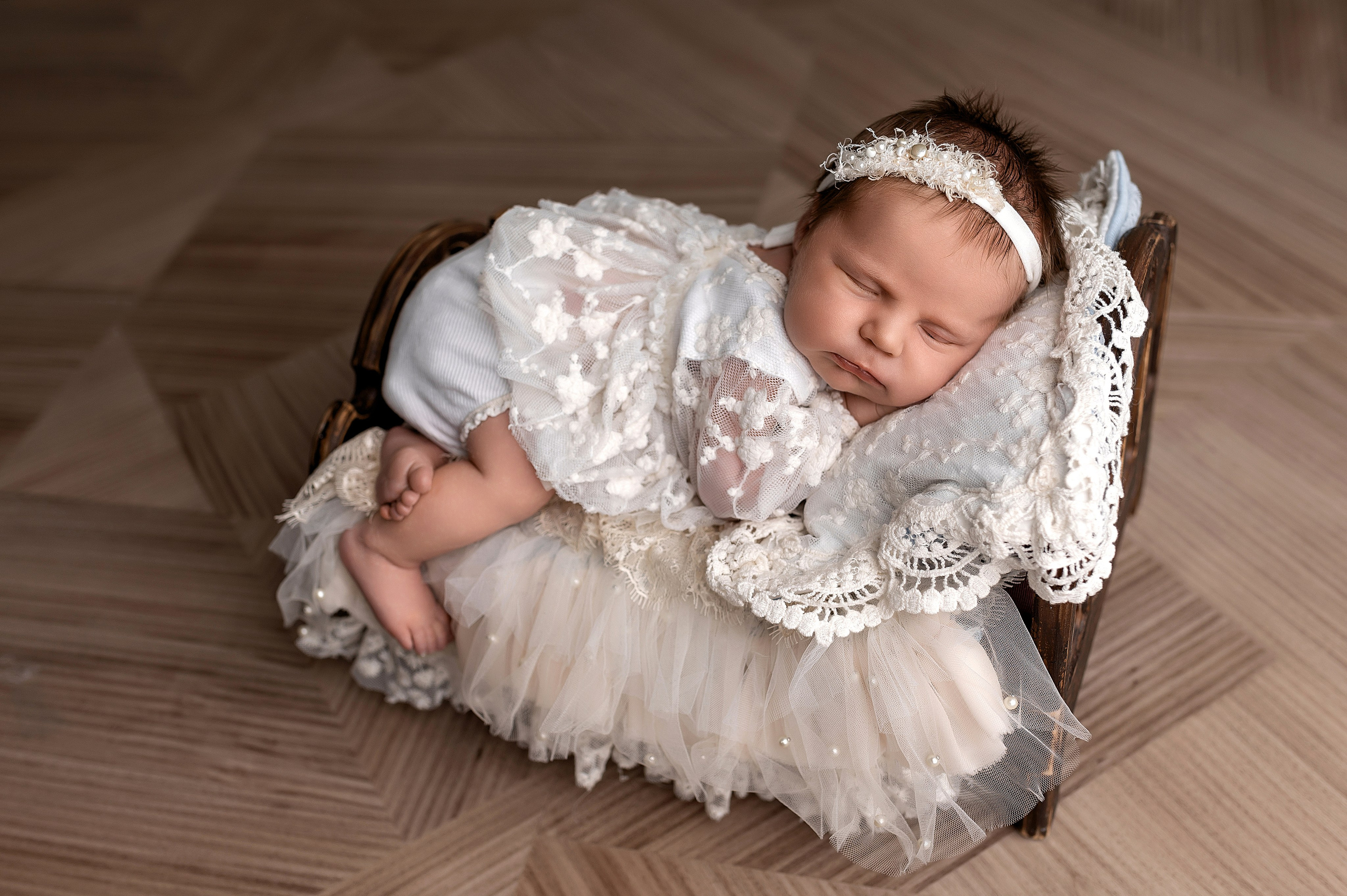 Новорождённые девочки. Детский фотограф новорождённых в Минске Боровик Екатерина