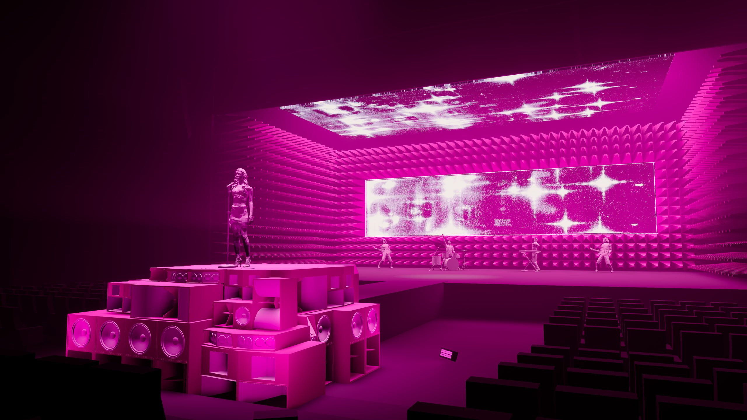 SOUNDPROOF STAGE. OOPS