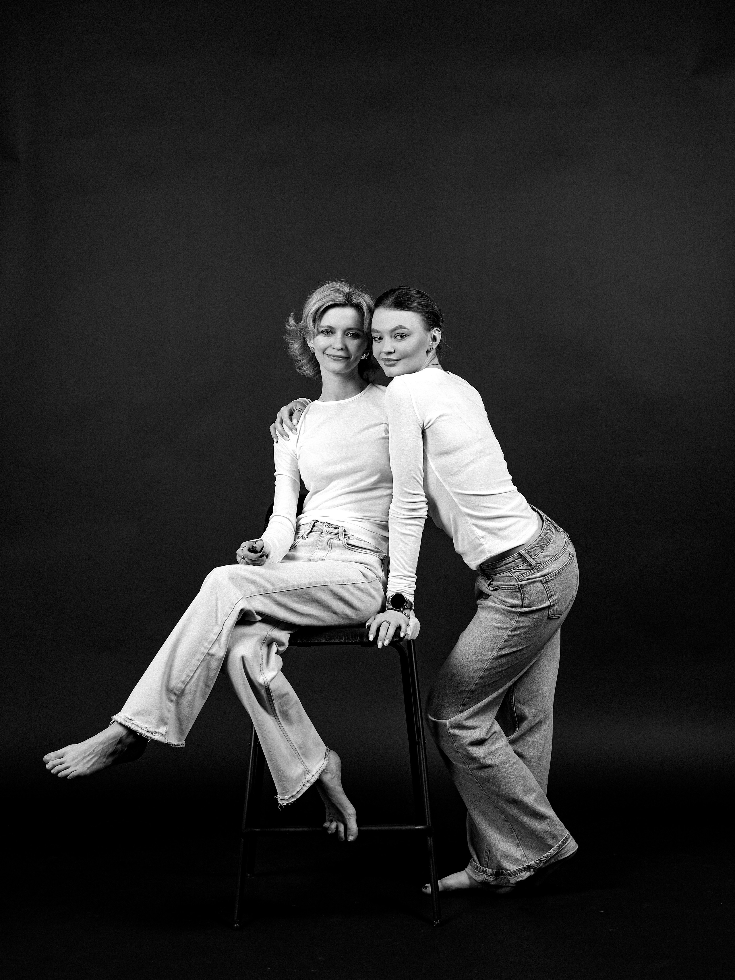 Дарья и Анна. Фотостудия без фотографа Чехов. Первая студия автопортрета в Чехове