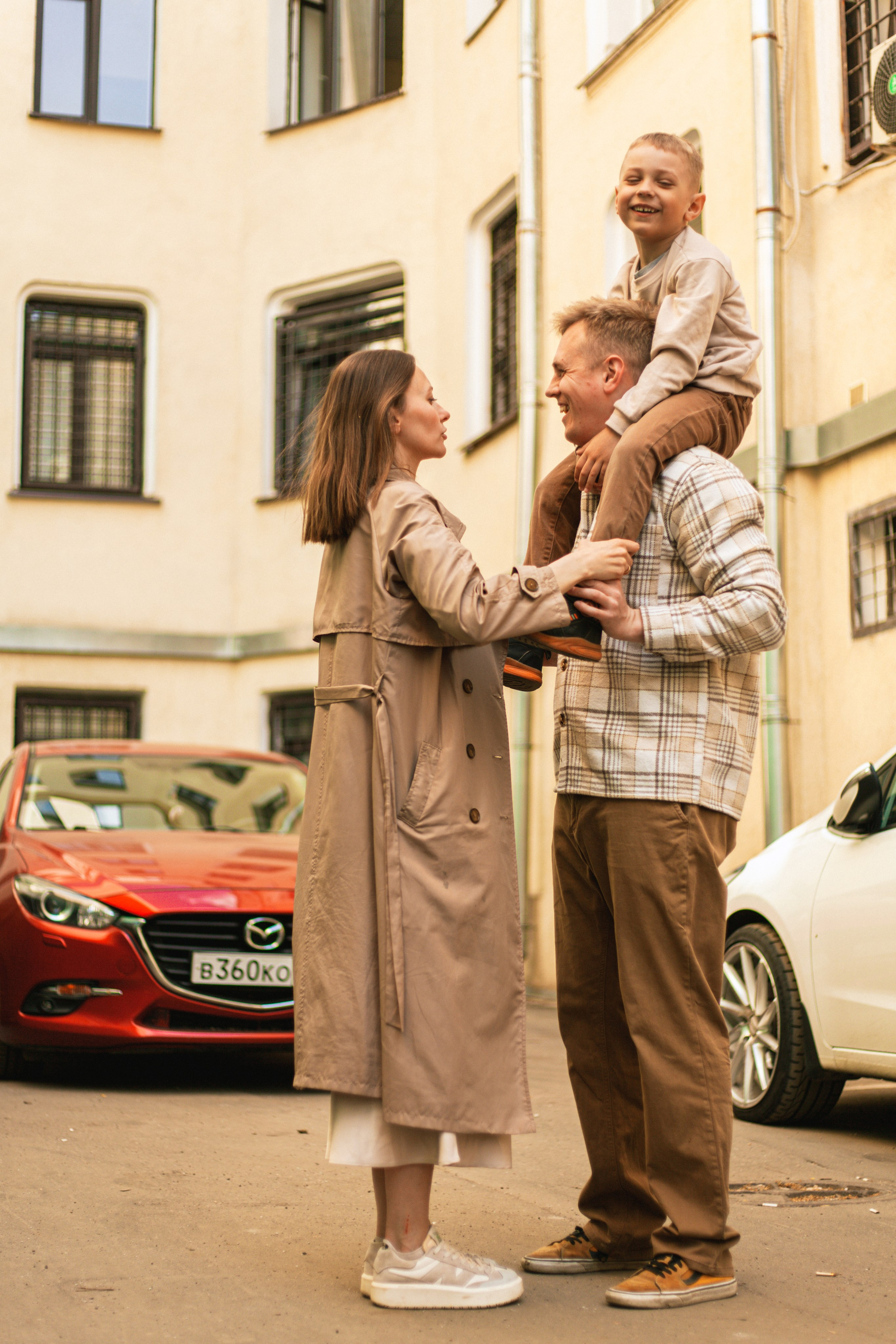 Екатерина с семьёй. Семейный фотограф в Москве и Московской области Лазутина Валентина