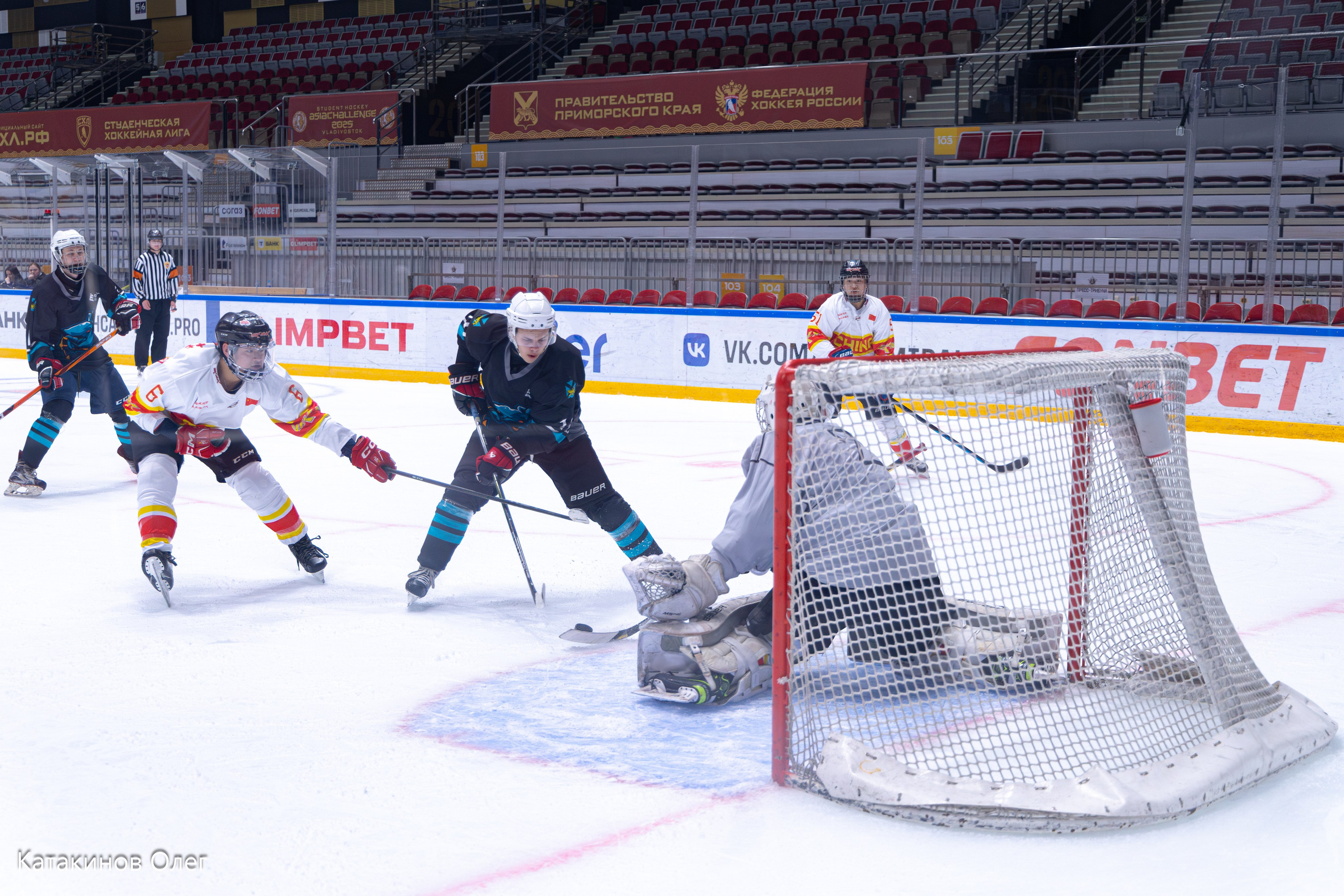 Student Hockey Asia Challenge 2025 г. Олег Катакинов| Репортажный фотограф в городе у моря (Владивосток)