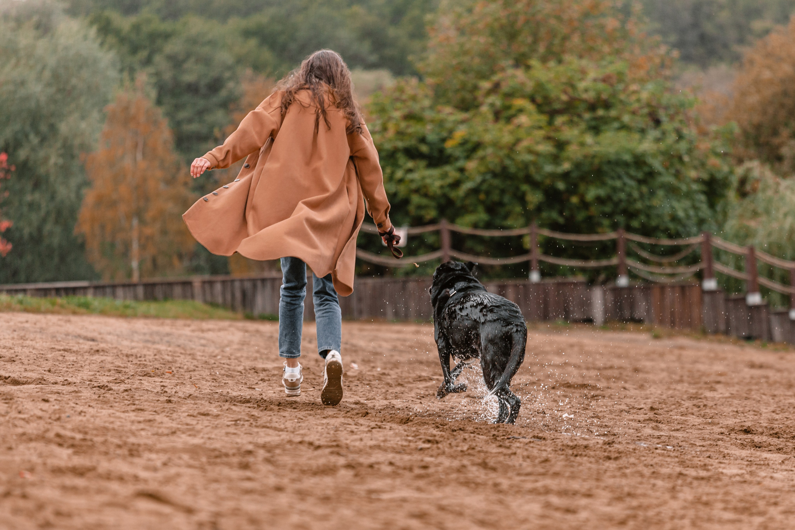 Юля и Фортуна. Фотограф-анималист Татьяна Степанова