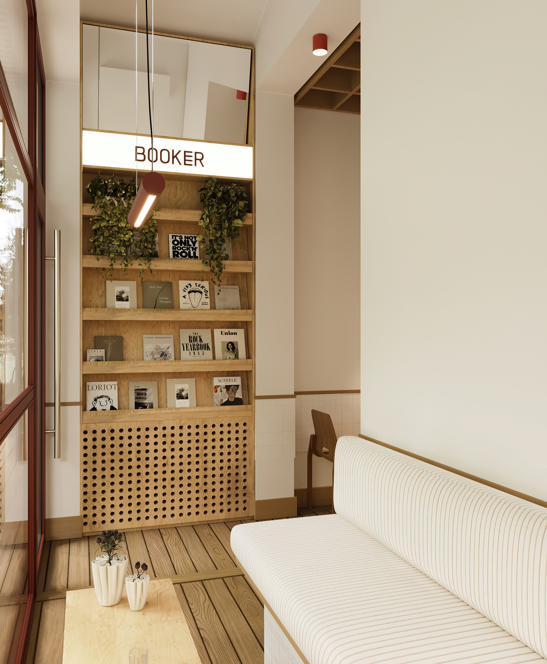 Кофейня Booker. Дизайнер интерьеров