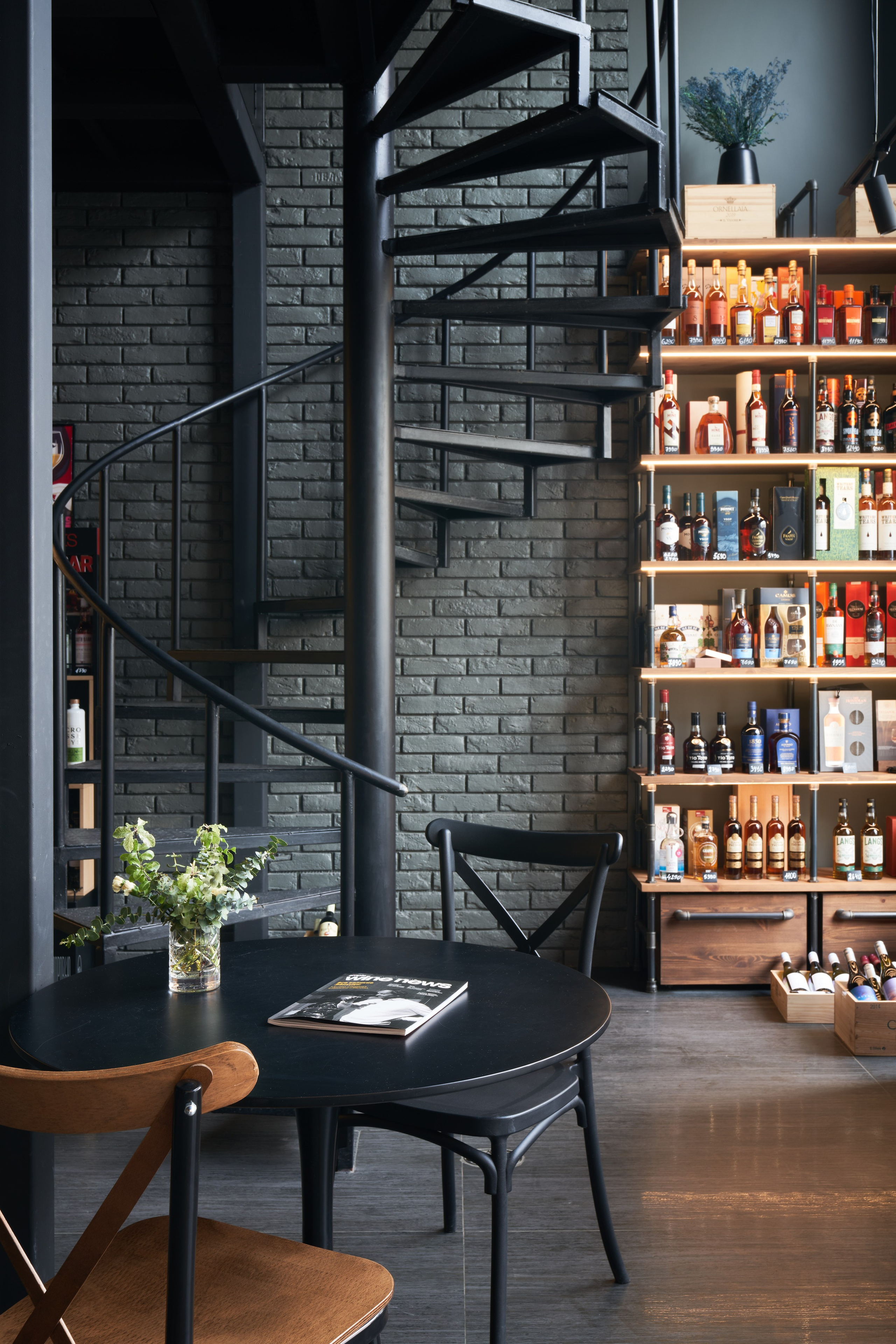 Винный бутик. Евгения Четий — интерьерный фотограф в Москве, Санкт- Петербурге, Сочи