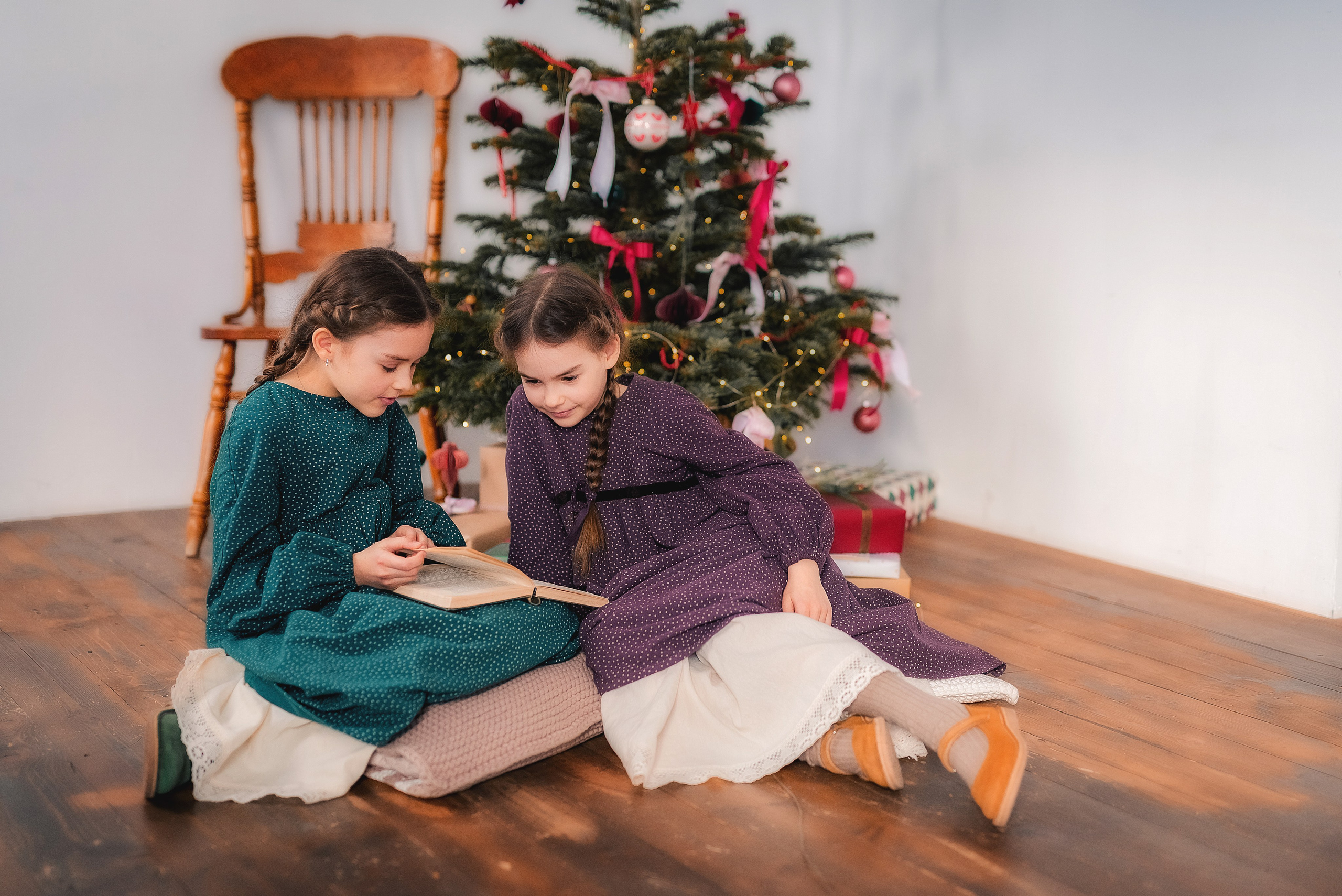 Рождественское утро. Семейный, детский фотограф в Воронеже Анна Никитина