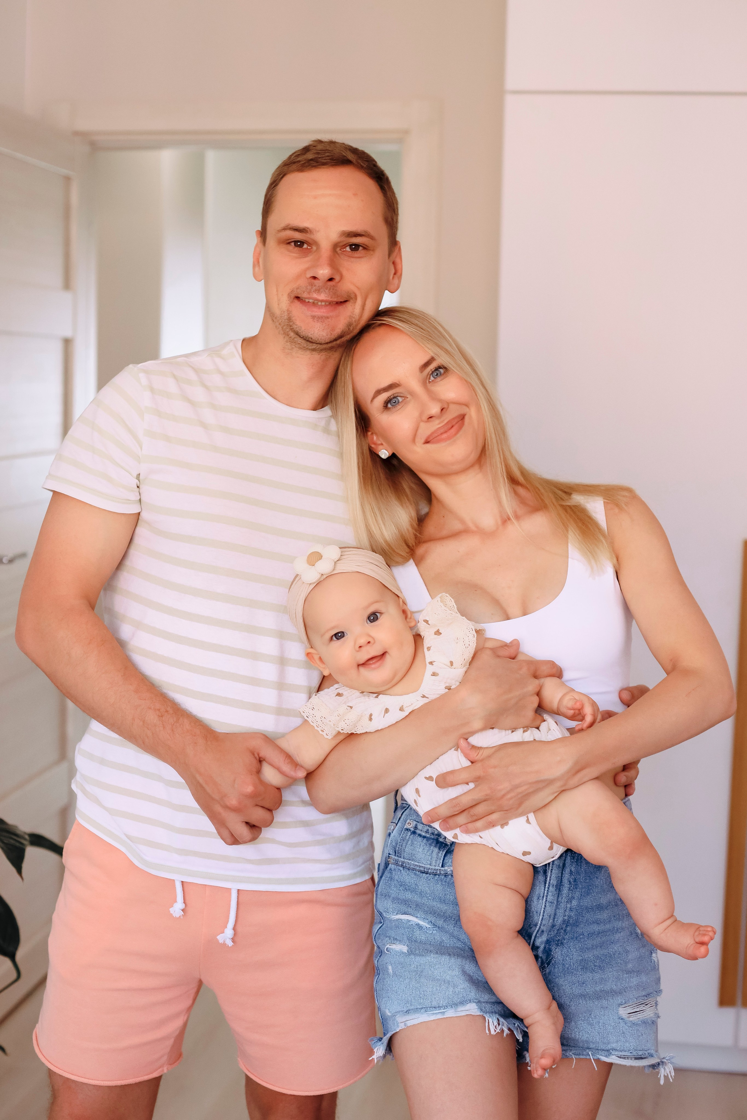 Семья Надежды. Семейный фотограф и фотограф новорожденных в Санкт-Петербурге Алина Фе