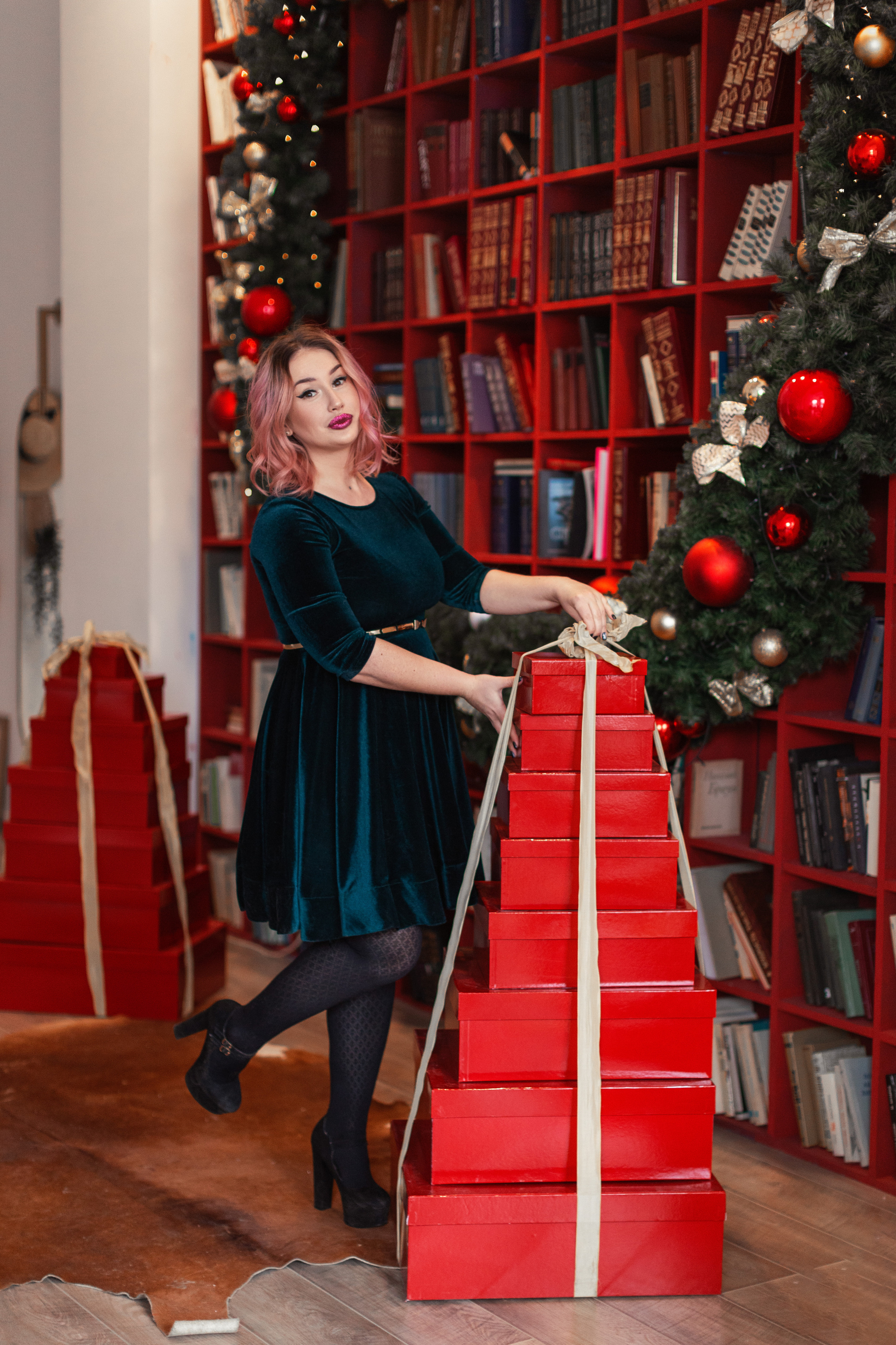 Новый год фотосессия. Свадебный фотограф Москва Анастасия Храмова