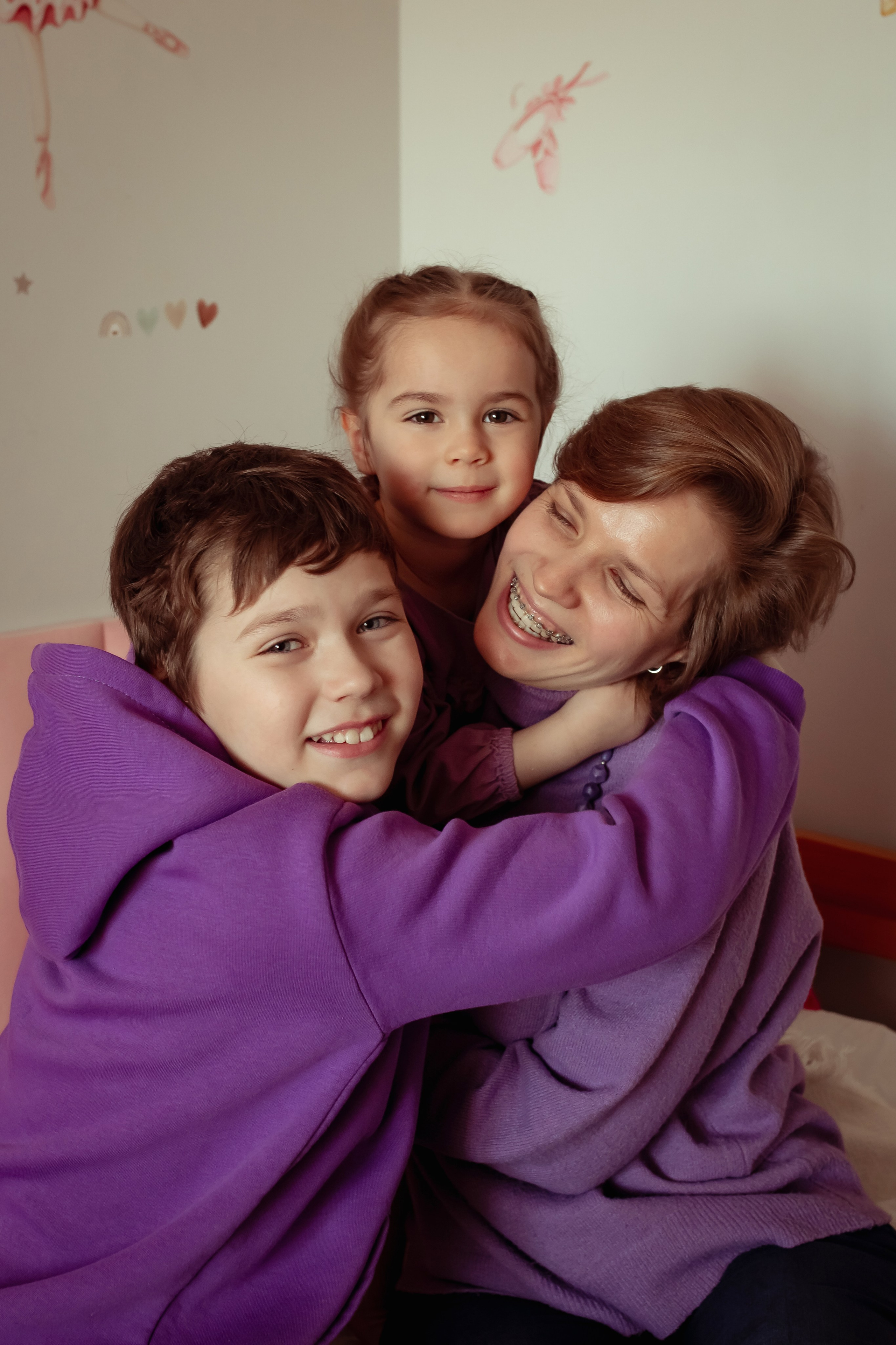 Александра, Максим, Евгений и Ксюша. Семейный и детский фотограф в Москве Дорогова Екатерина