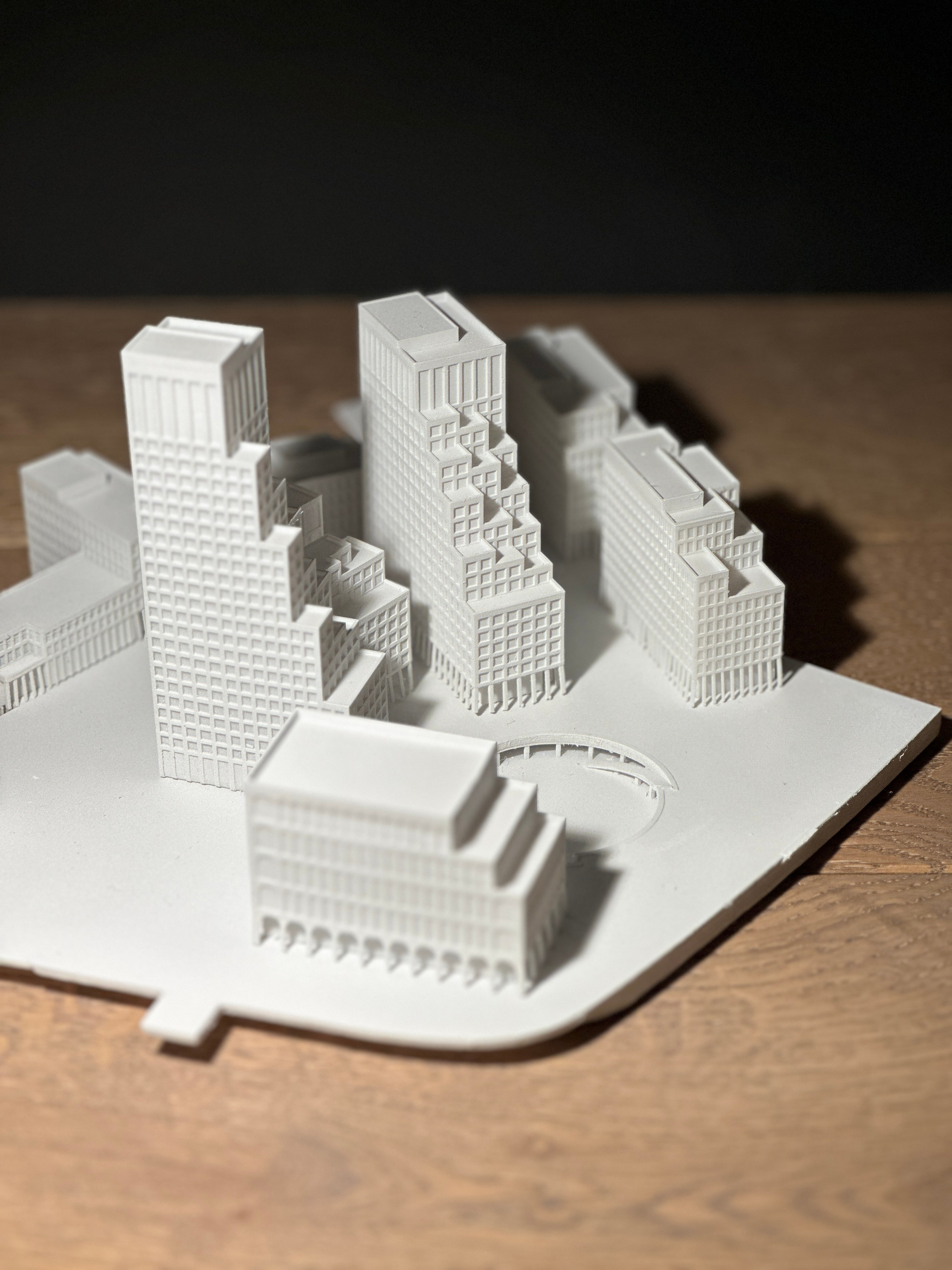 Дипломный макет для Ани Ш. 3D печать