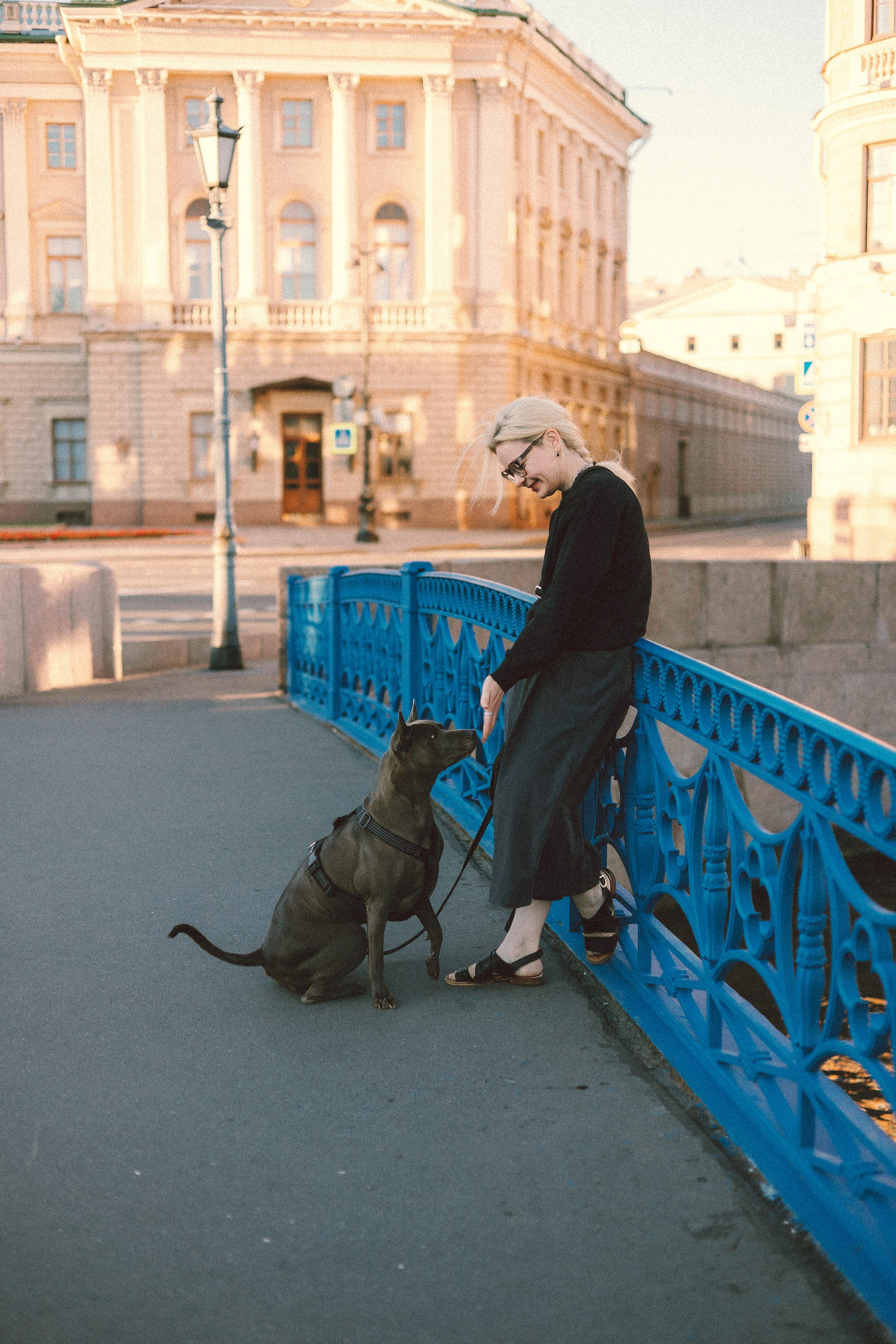 Дания и Юля. Фотограф анималист Анастасия Пикей