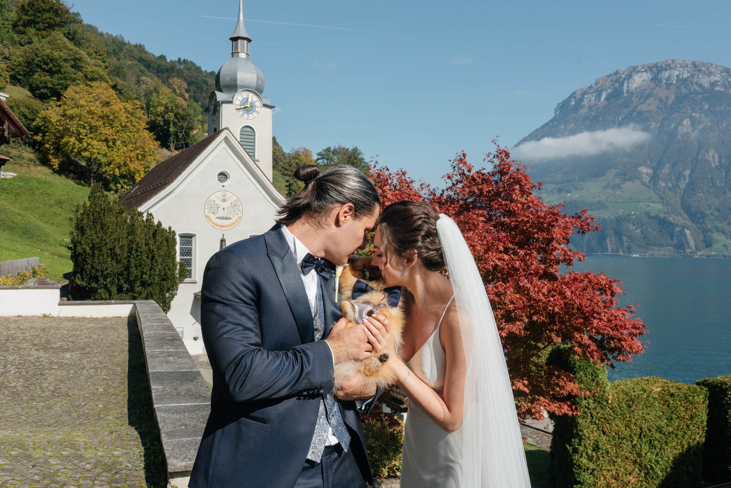 Анна & Сергей (Бауэн, Швейцария). Фотограф в Швейцарии и Европе Анна Алексеенко