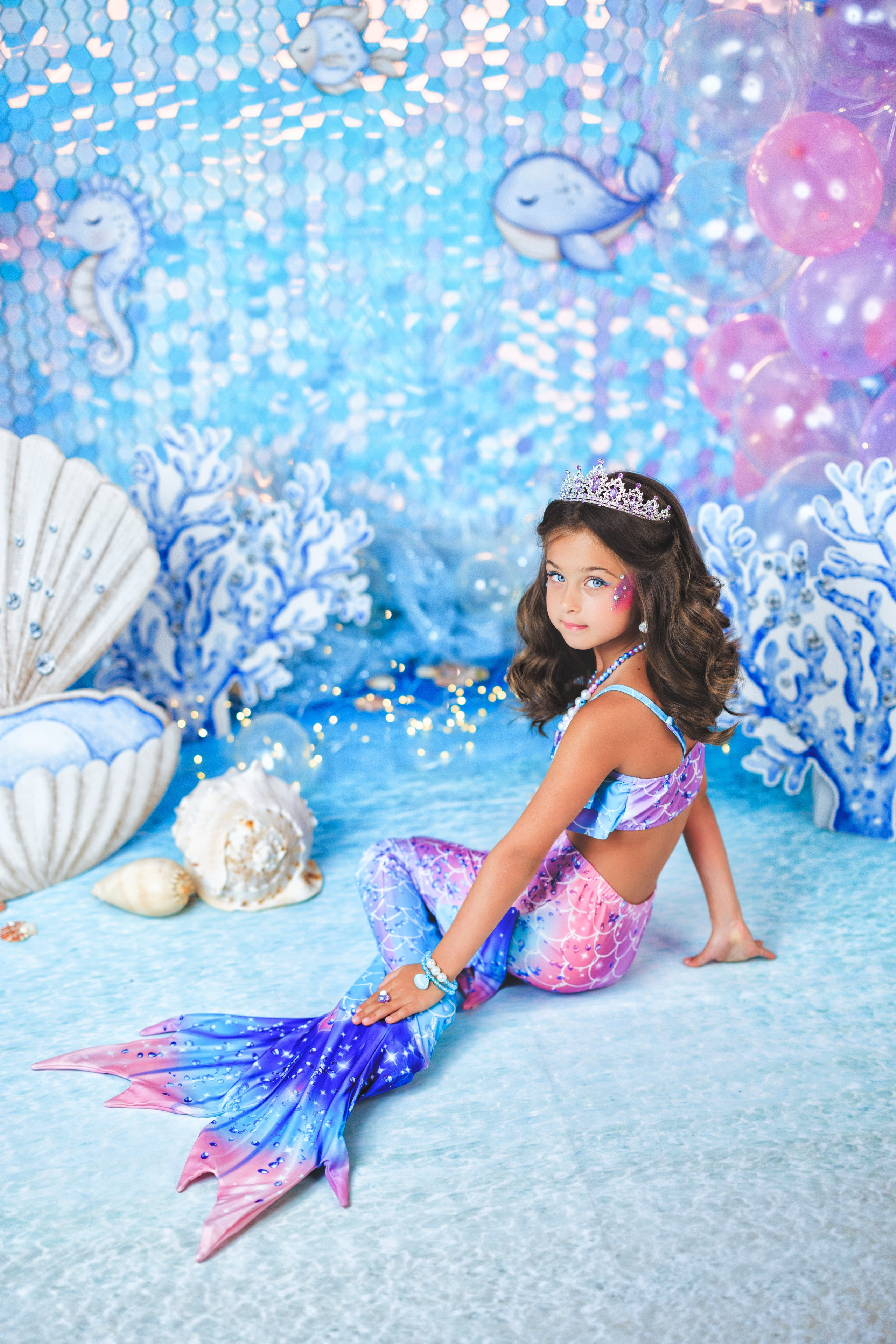 Детская фотосессия в образе «РУСАЛОЧКА», город Краснодар. Семейный и детский фотограф в Краснодаре Анна Трашкова