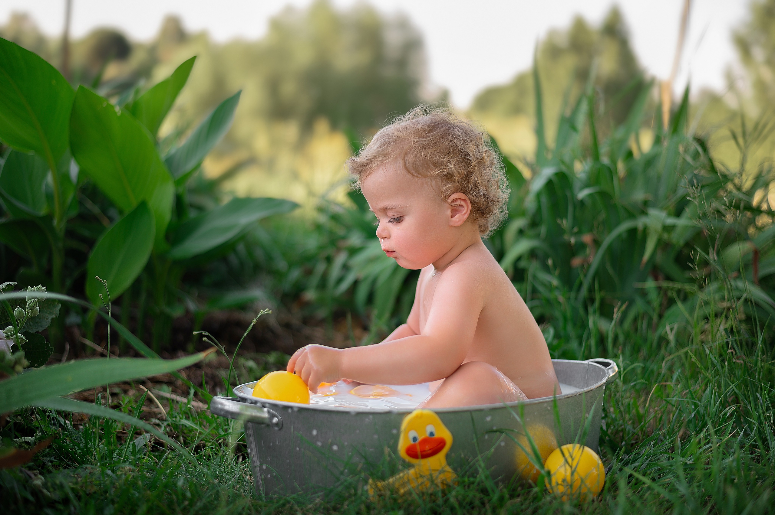 Молочная ванночка. Семейный и детский фотограф в Шатках и Арзамасе Александра Магомедова