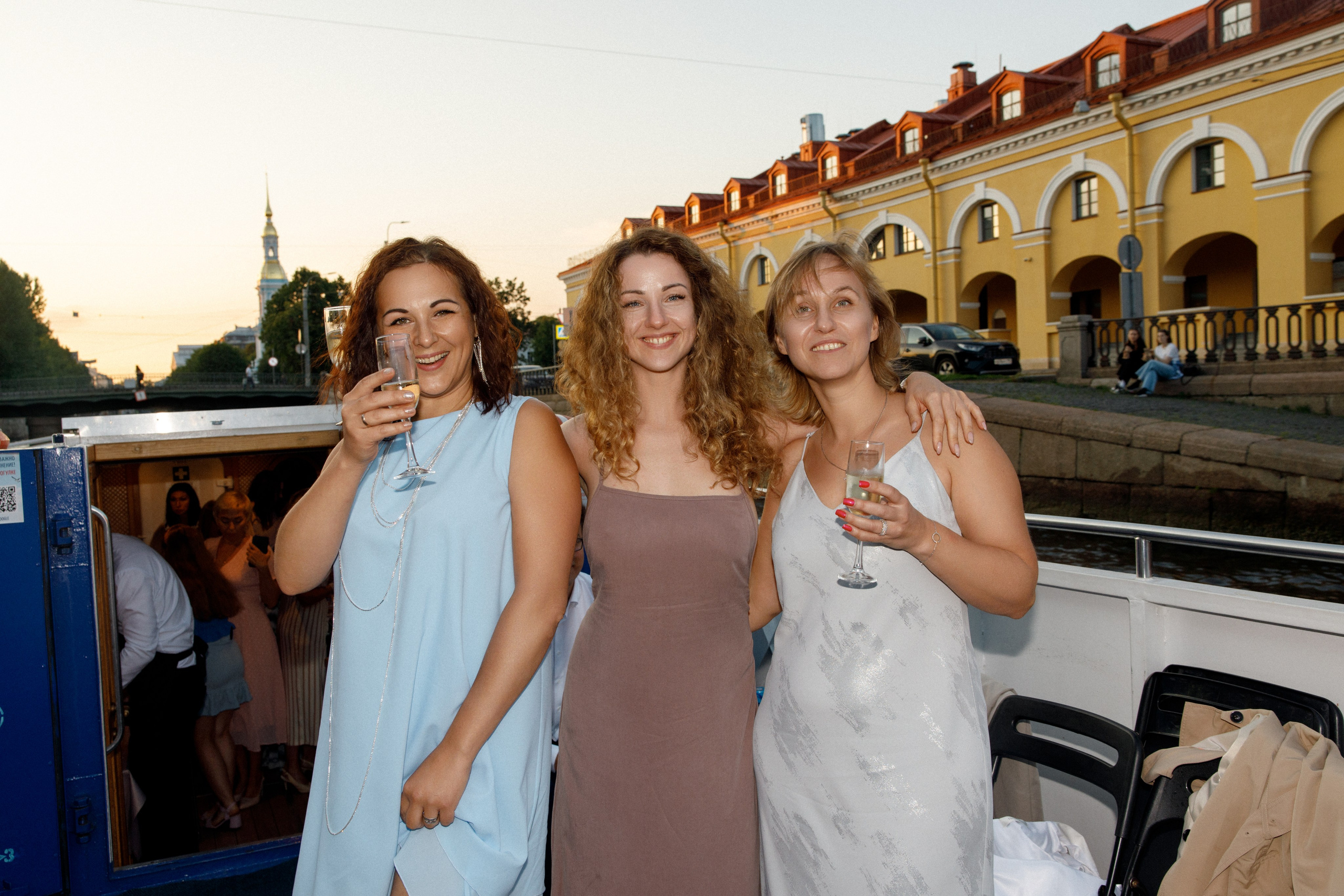 Морская прогулка. Девичник. Фотограф Ксения Третьякова, Санкт-Петербург