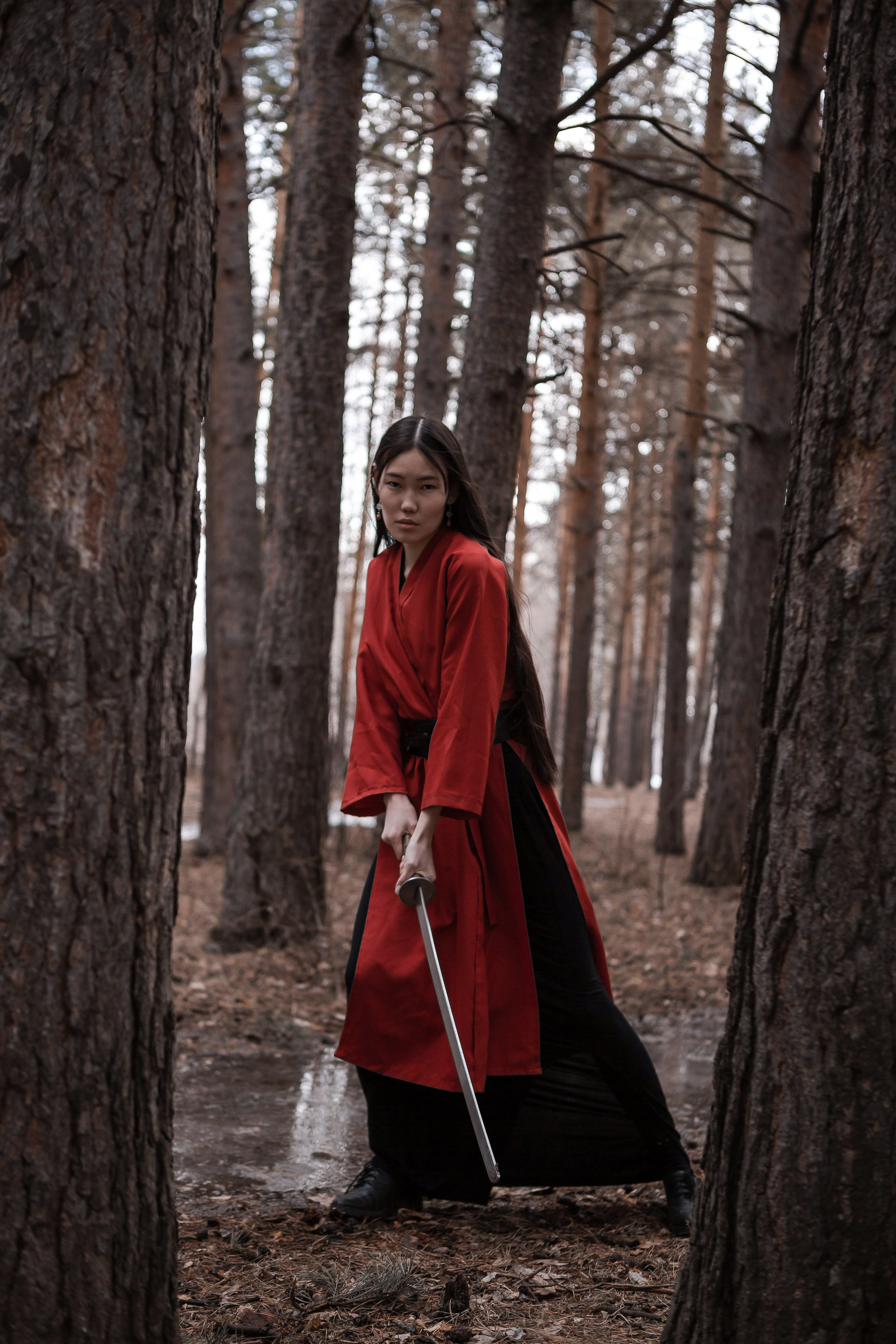 Кимоно и катана. Свадебный и портретный фотограф в Красноярске Алина Семенихина