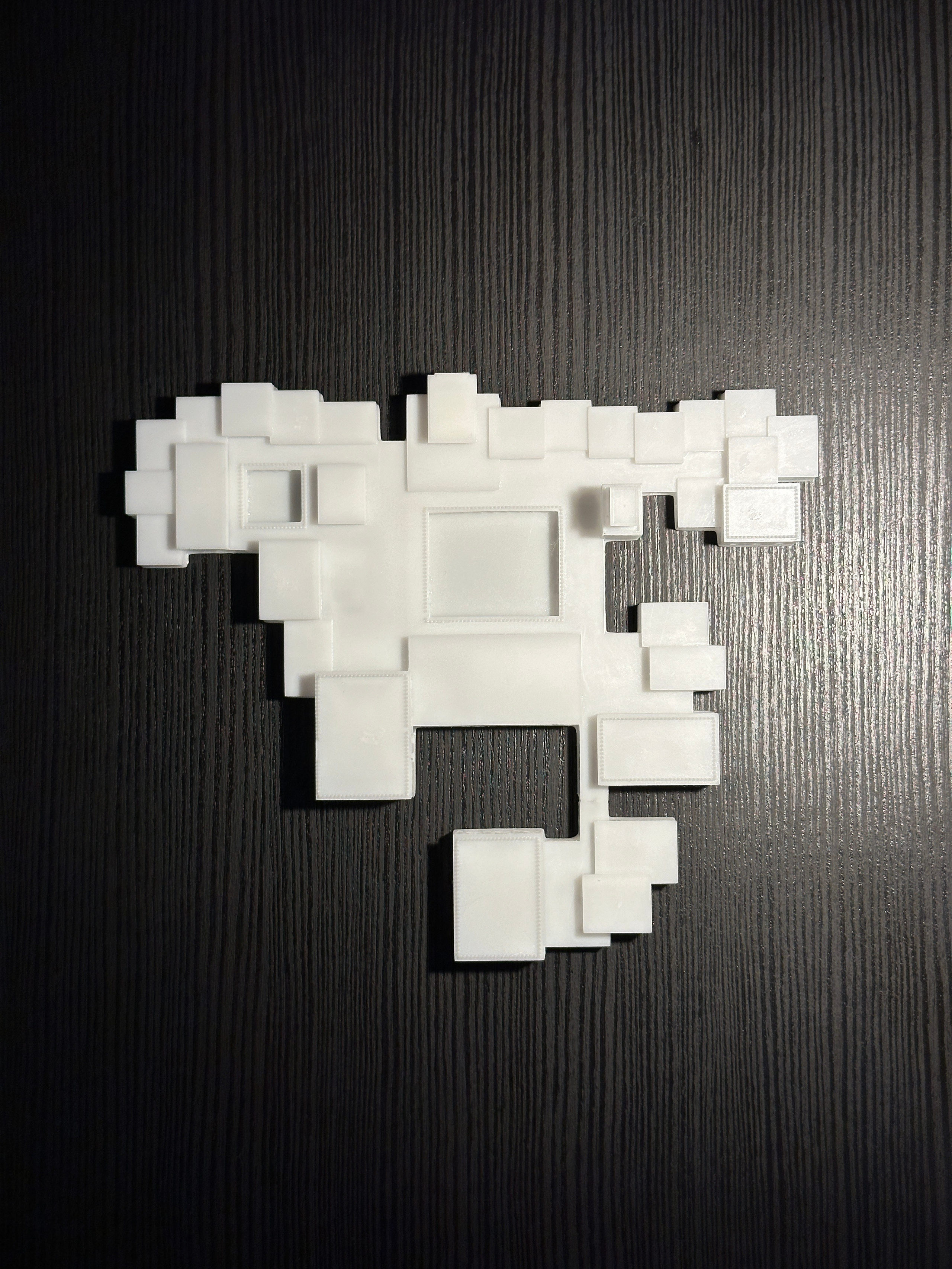 Курсовой макет проекта школы для Анны. 3D печать