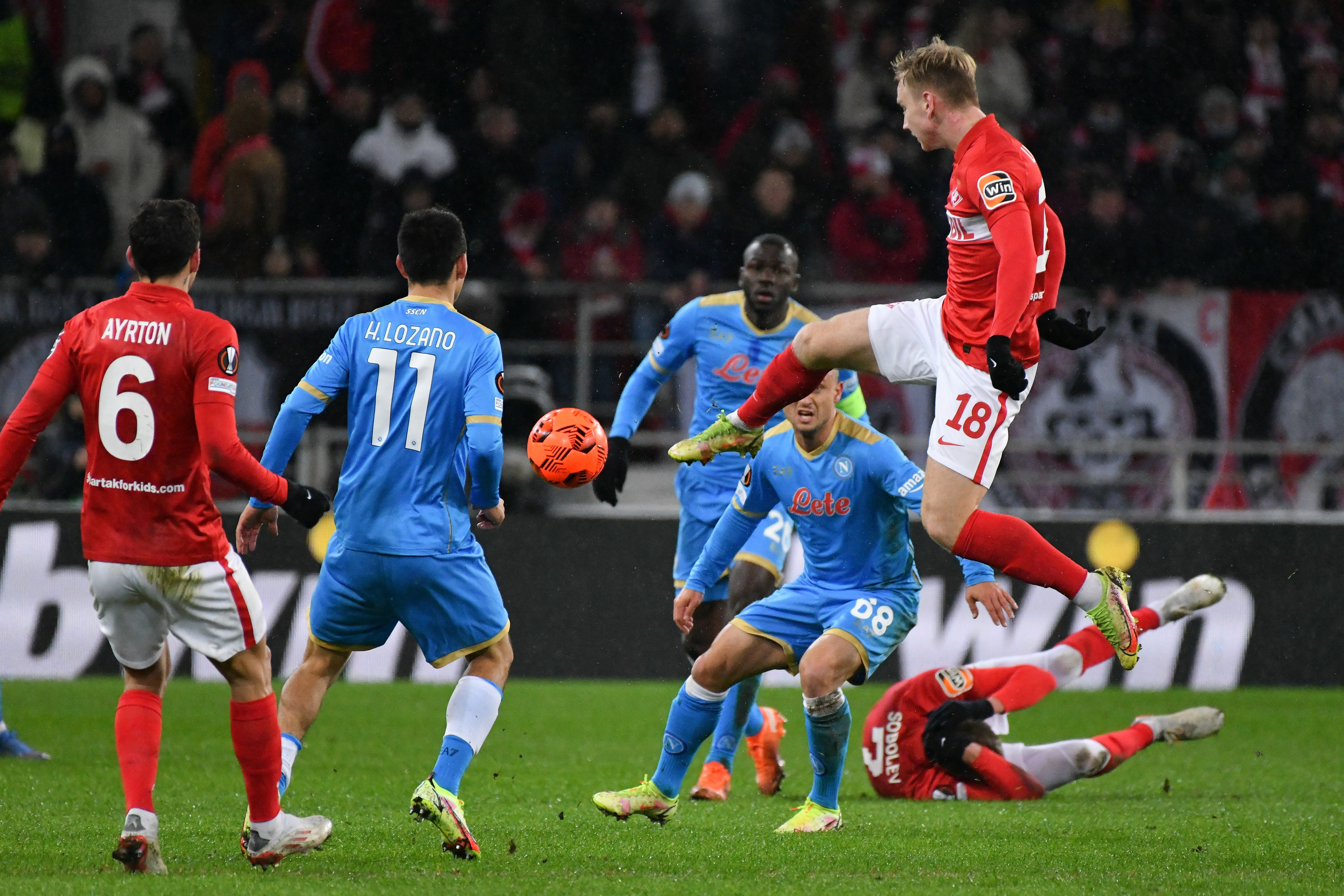 Лига Европы УЕФА: "Спартак" (Россия) - "Наполи" (Италия) / М24