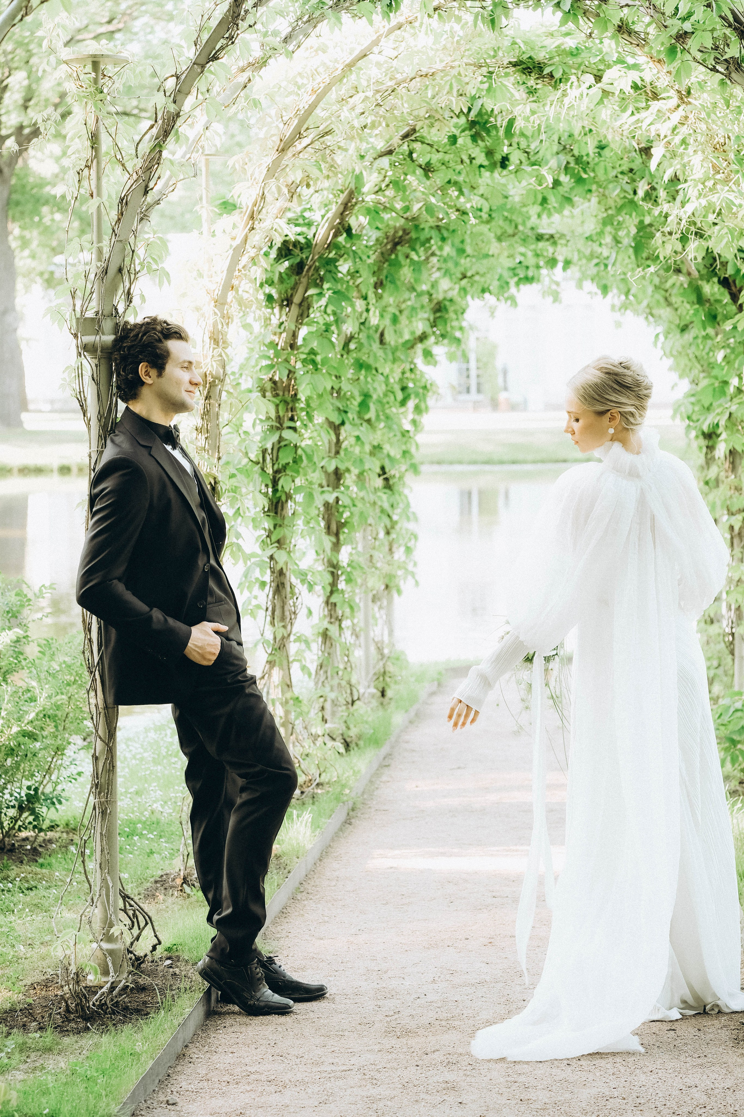СВАДЕБНАЯ СЬЕМКА В ПАРКЕ ОРАНИЕНБАУМ. Профессиональный фотограф, Санкт-Петербург — Виктория Богомолова