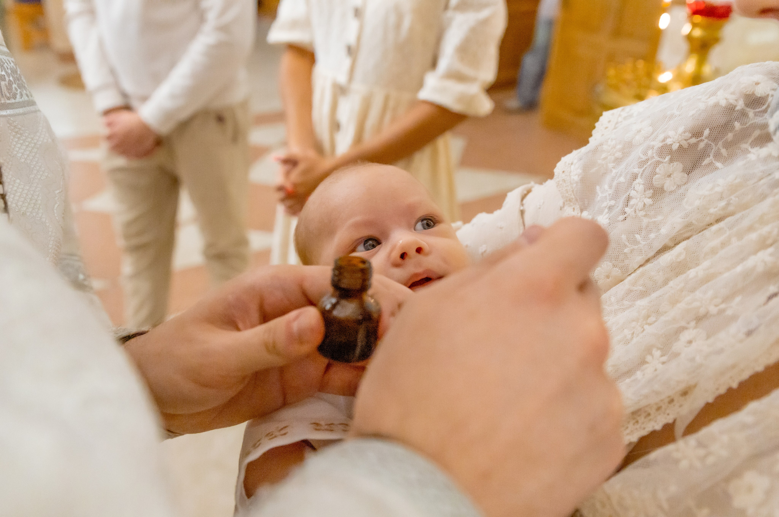 Крещение Мирона. Портретный и семейный фотограф в Москве Ирина Голубчина