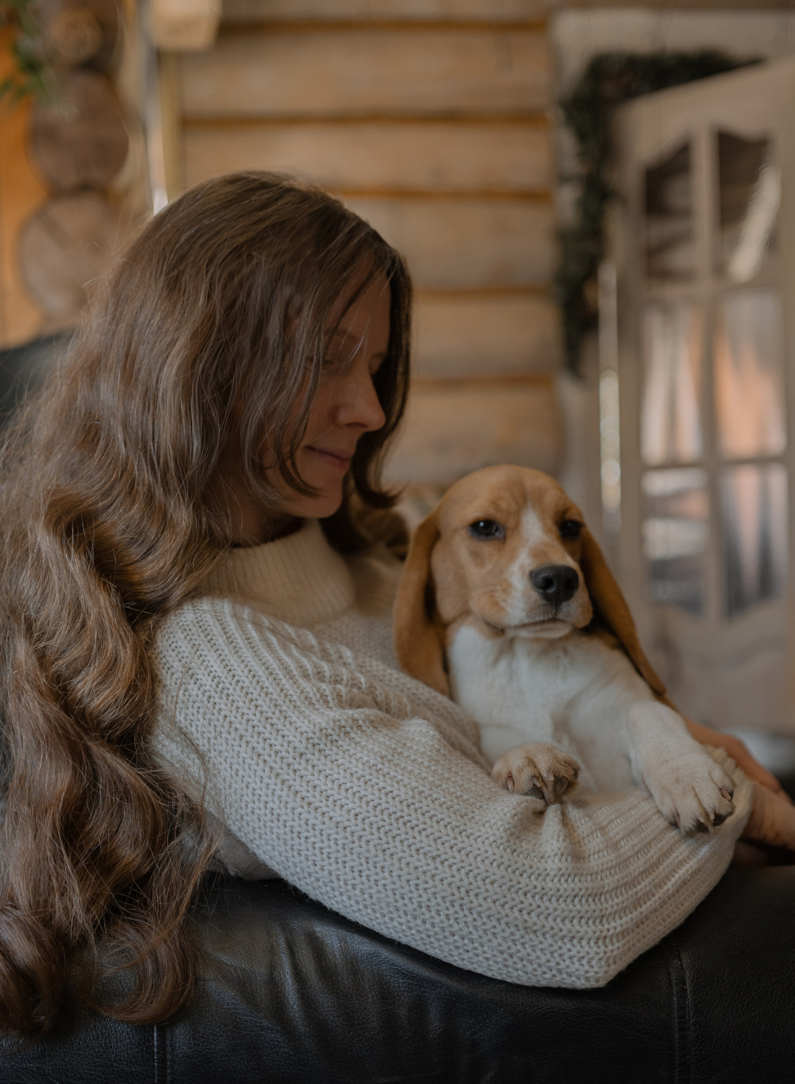 Маша, бигль Вера и её ферма. Семейный фотограф в Москве Алёна Чача