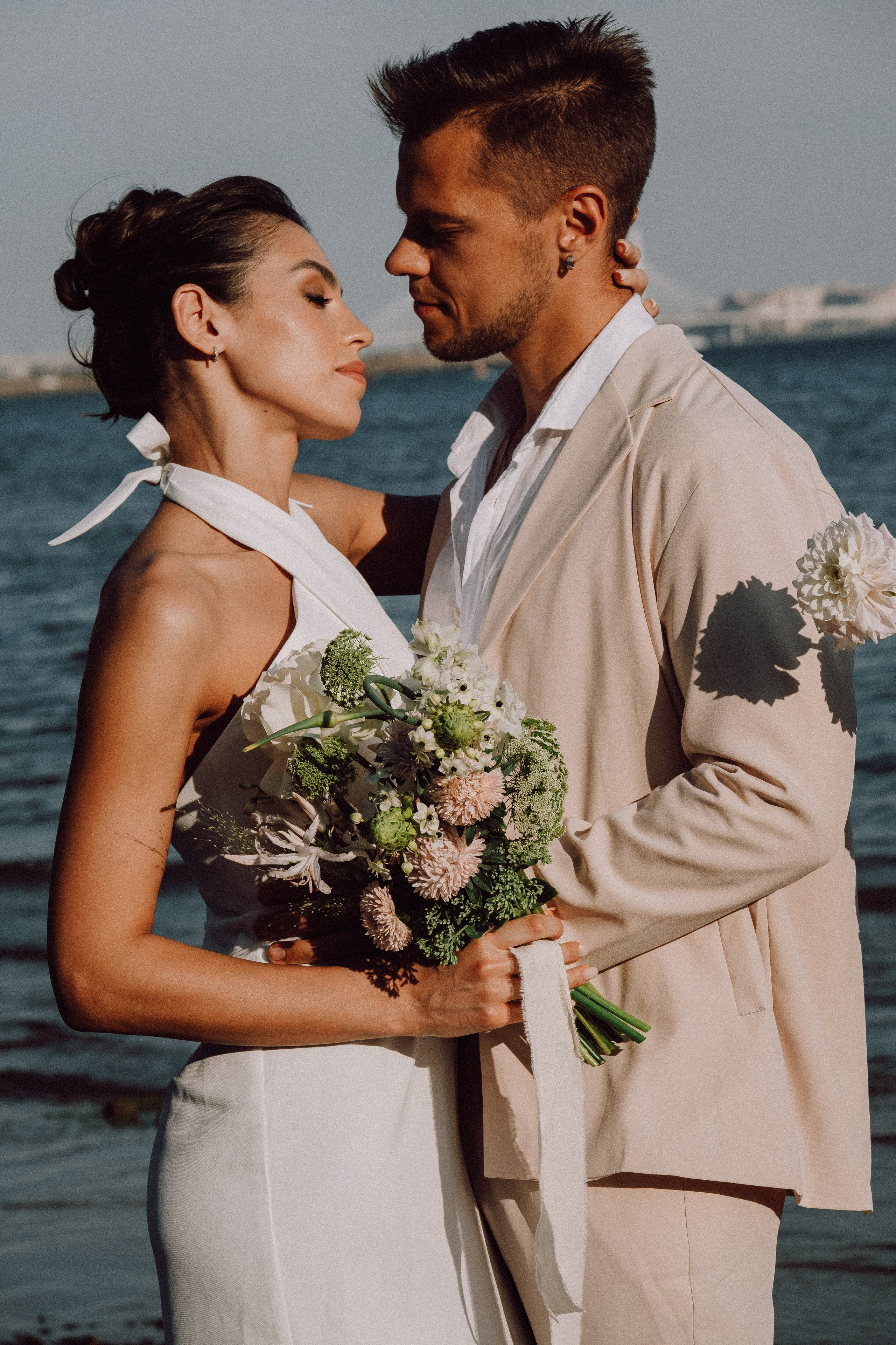 СВАДЕБНАЯ ФОТОСЕССИЯ ВЫЕЗДНОЙ ЦЕРЕМОНИИ (ФИНСКИЙ ЗАЛИВ). Профессиональный фотограф, Санкт-Петербург — Виктория Богомолова