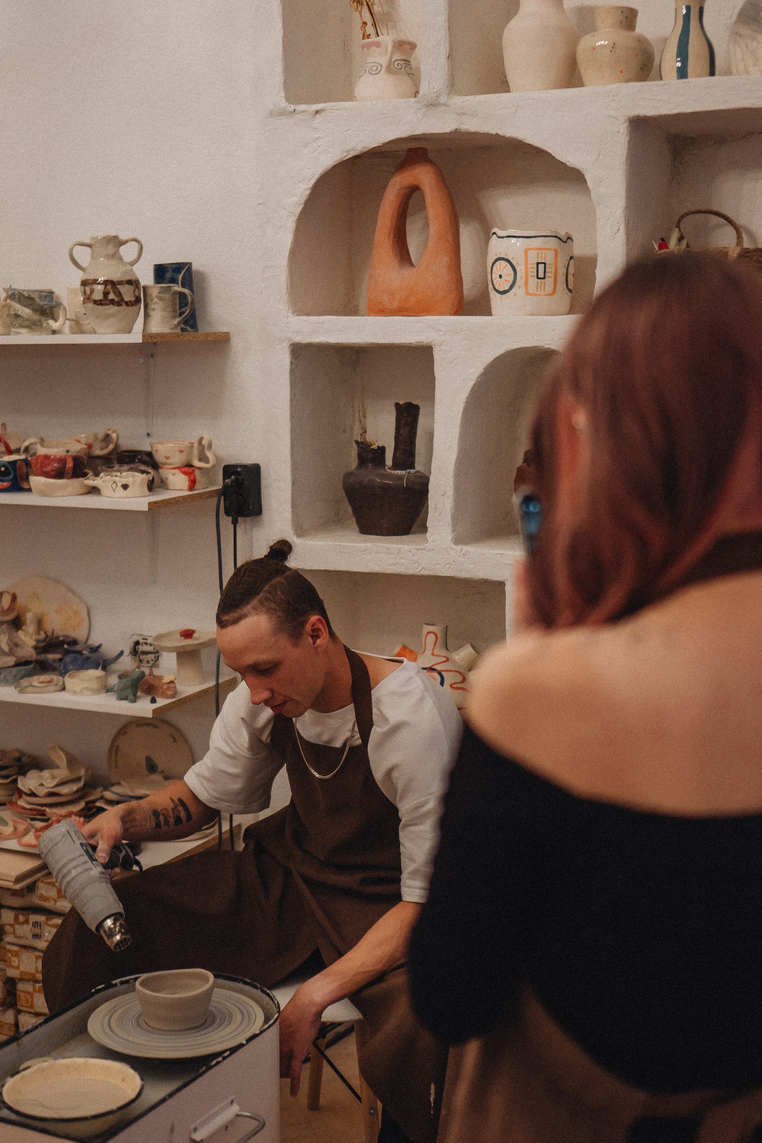 СВИДАНИЕ В ГОНЧАРНОЙ МАСТЕРСКОЙ. Профессиональный фотограф, Санкт-Петербург — Виктория Богомолова