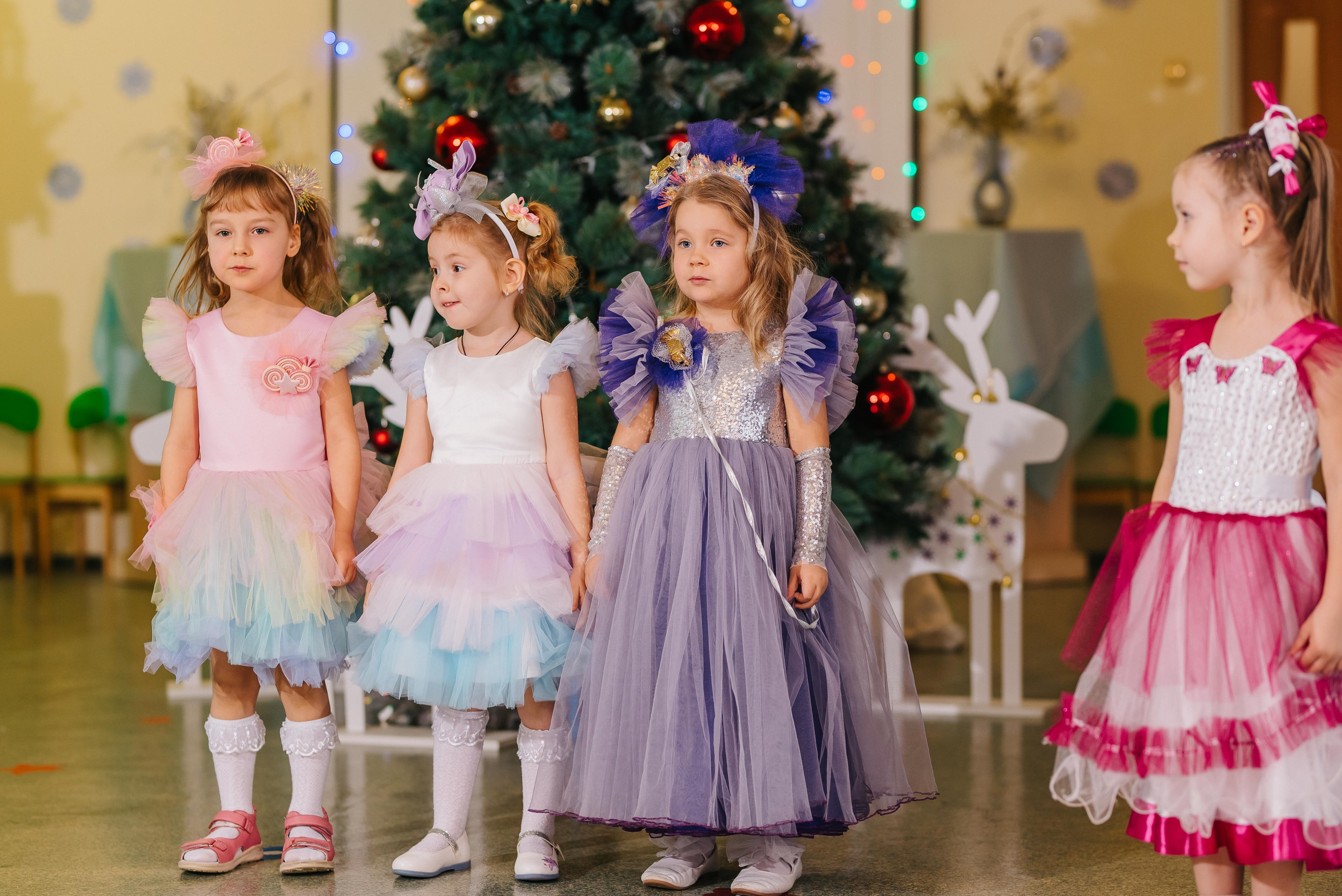 Новогодние утренники в детском саду. Свадебный и семейный фотограф Яна Стражева. Волгоград, Москва