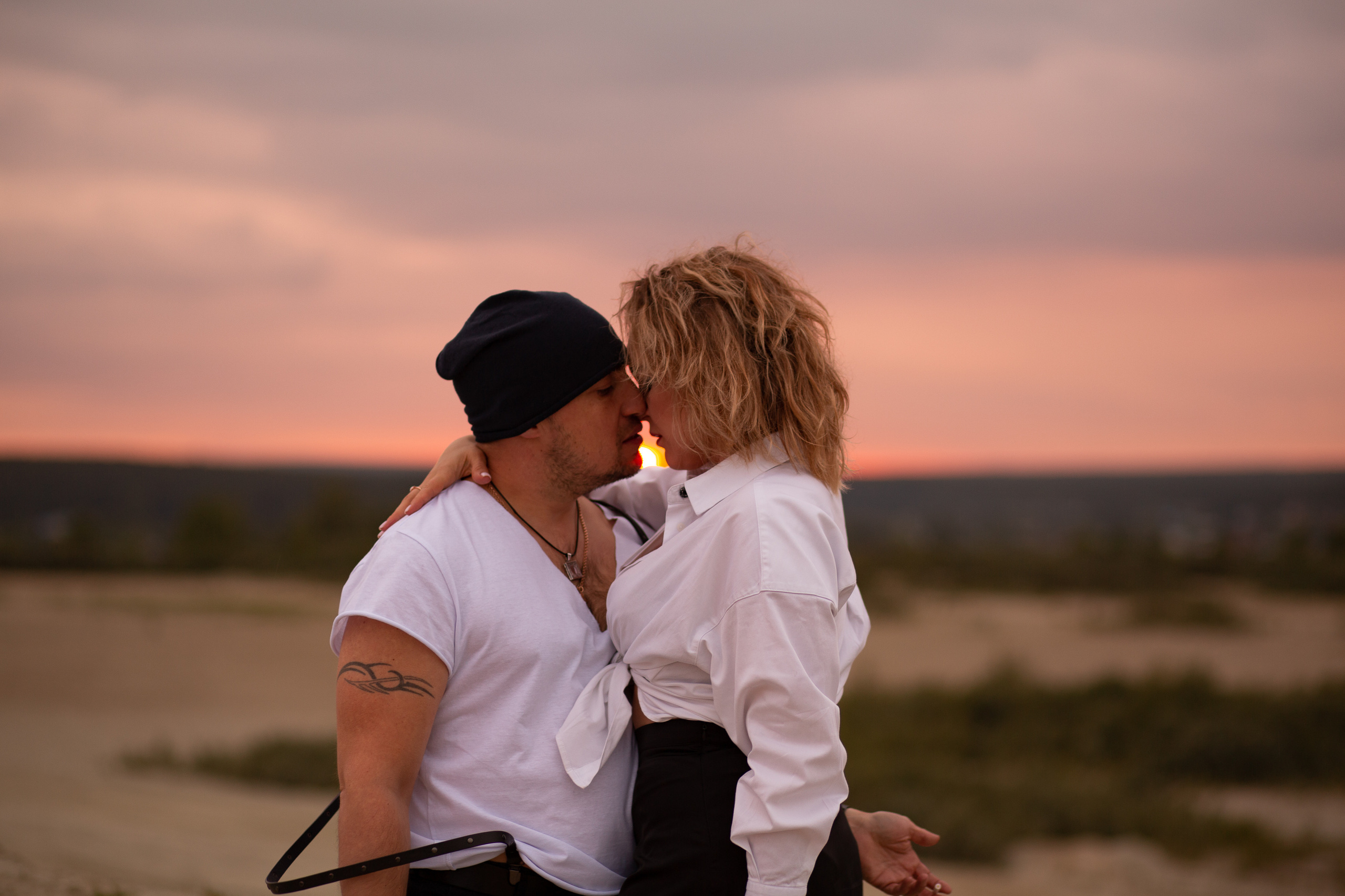 Закат на двоих. Свадебный портретный фотограф в Екатеринбурге Наталья Суркова