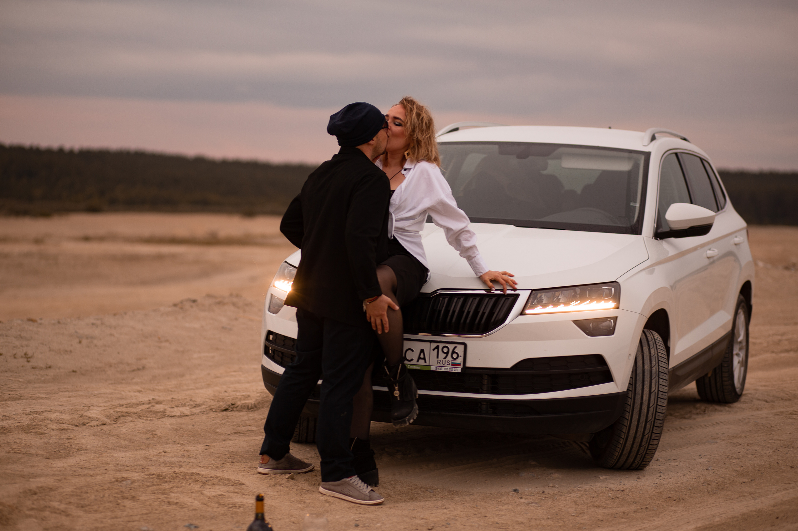 Закат на двоих. Свадебный портретный фотограф в Екатеринбурге Наталья Суркова