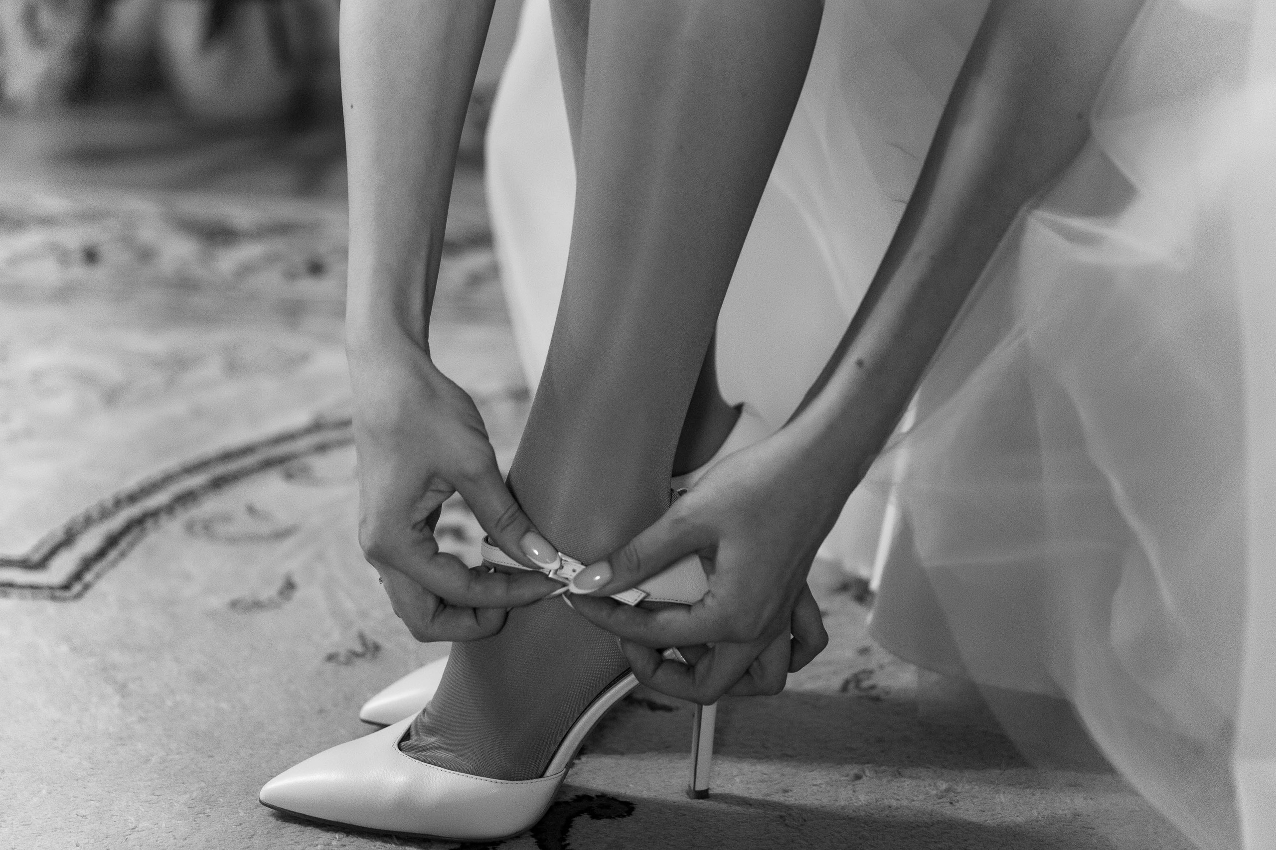 красивые туфли невесты