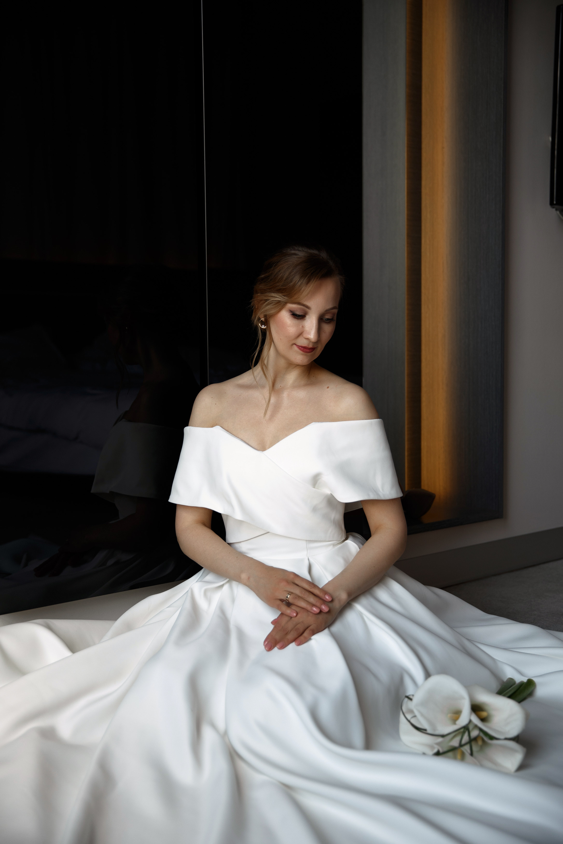 стильный портрет невесты
