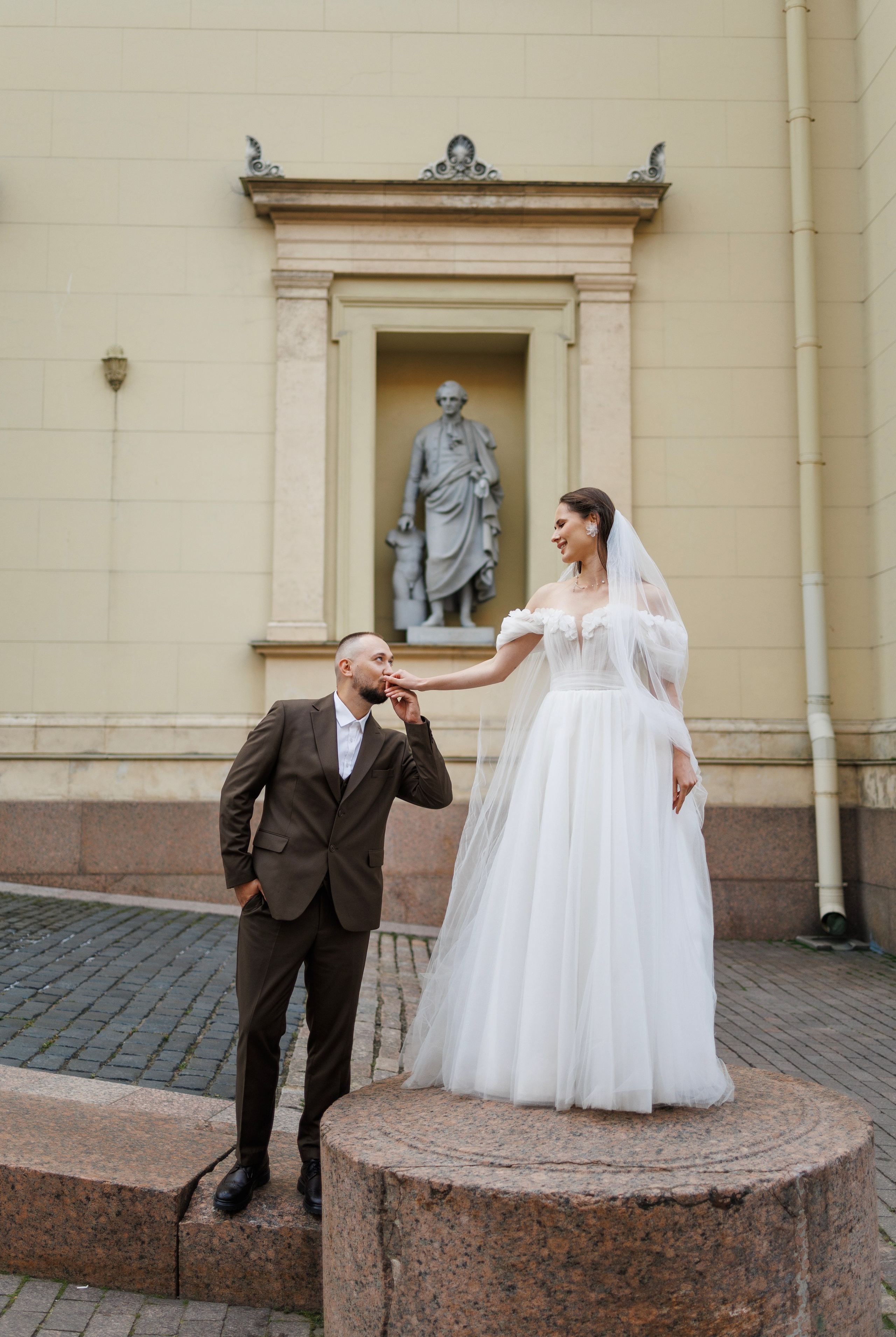Руслан и Виолетта — Исаакий, Зимняя канавка. Боженова Елена фотограф Санкт-Петербург