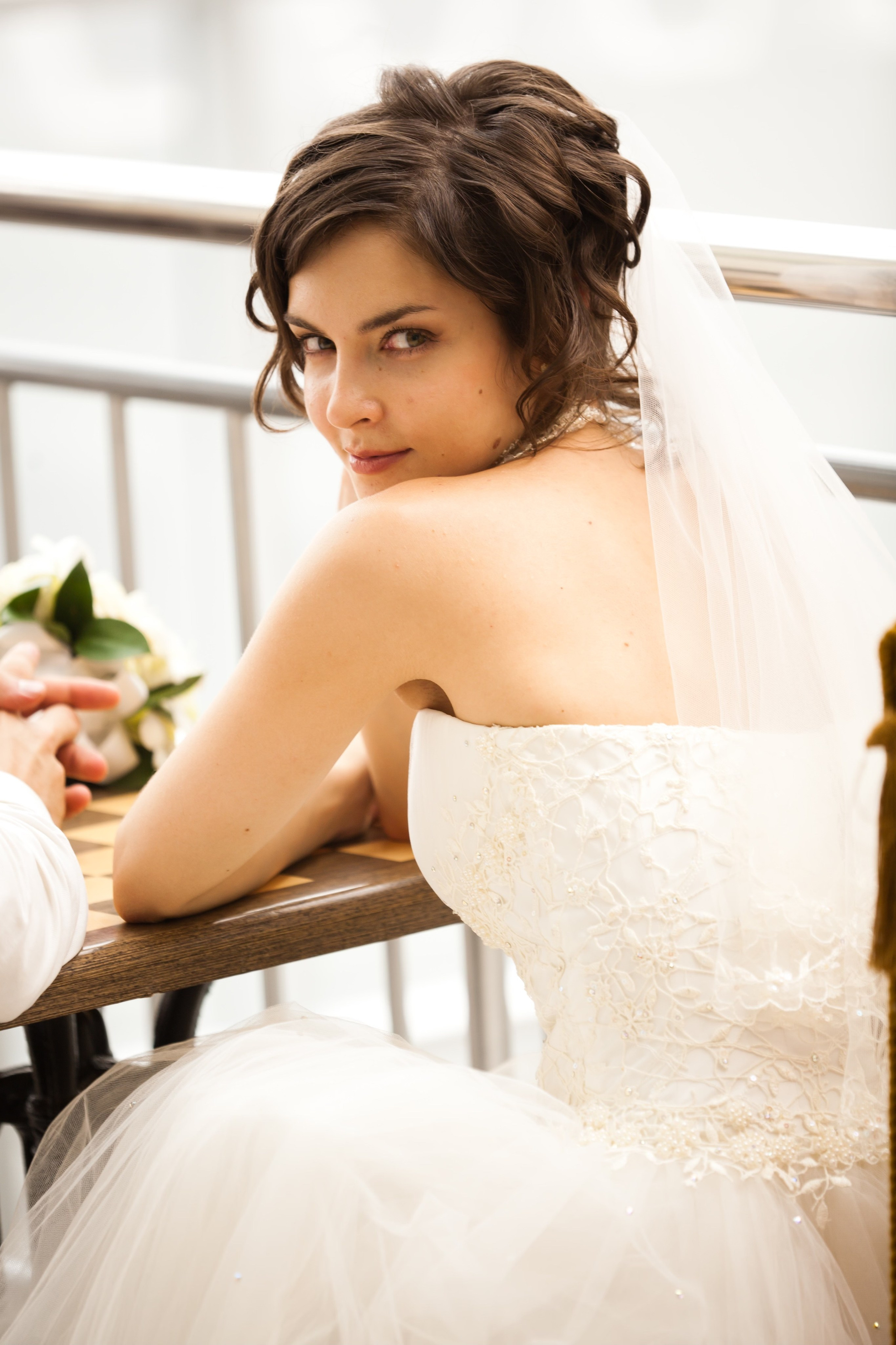 Свадебная съемка в тумане. Фотографы в Москве Светлана Устинова и Сергей Грачев