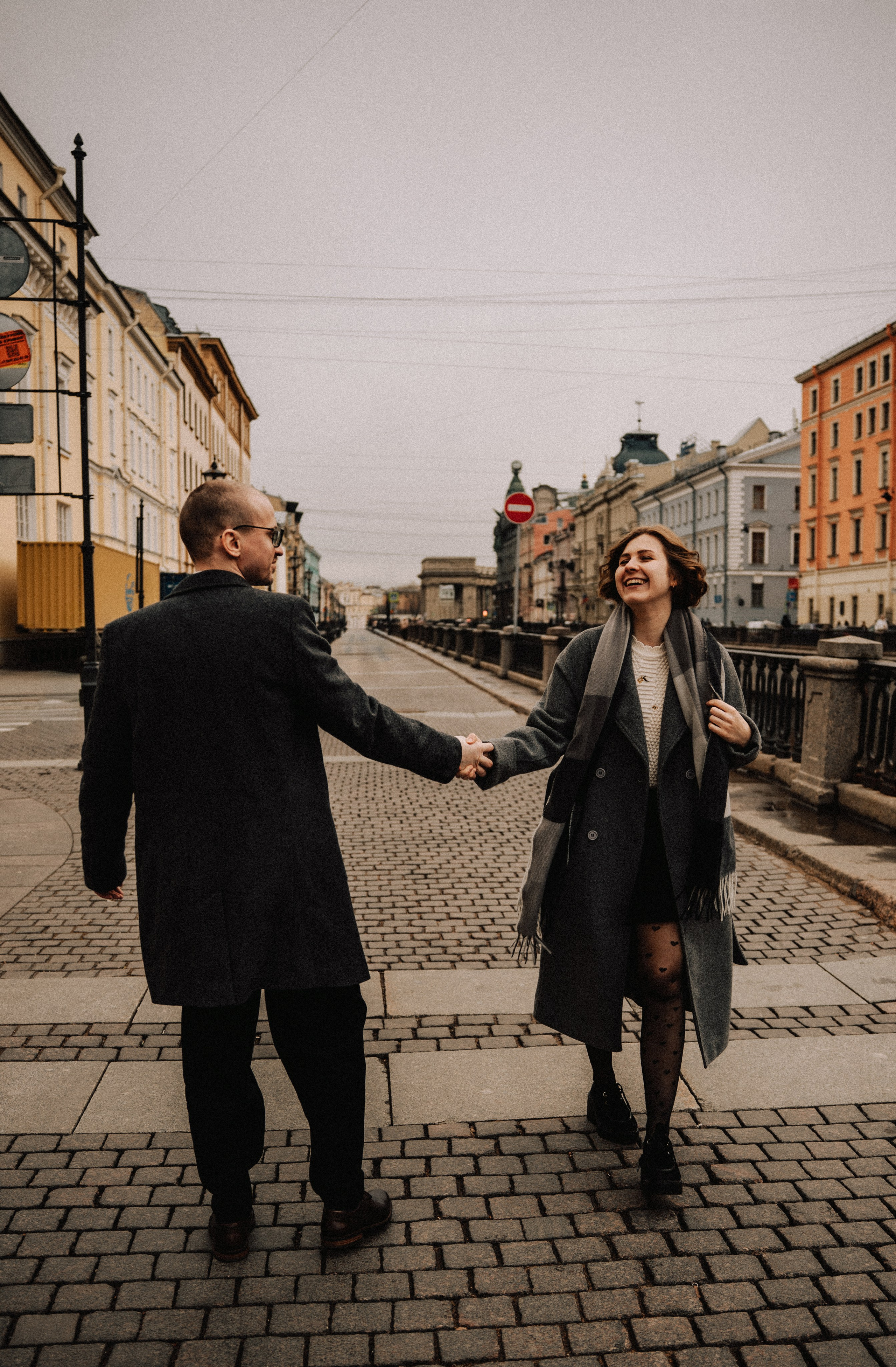 Парная фотосессия в Санкт-Петербурге. Фотосессия лавстори Санкт-Петербург. Свадебный фотограф в СПб. Федосова Елизавета. Спас на Крови, Казанский собор, Зингера.
