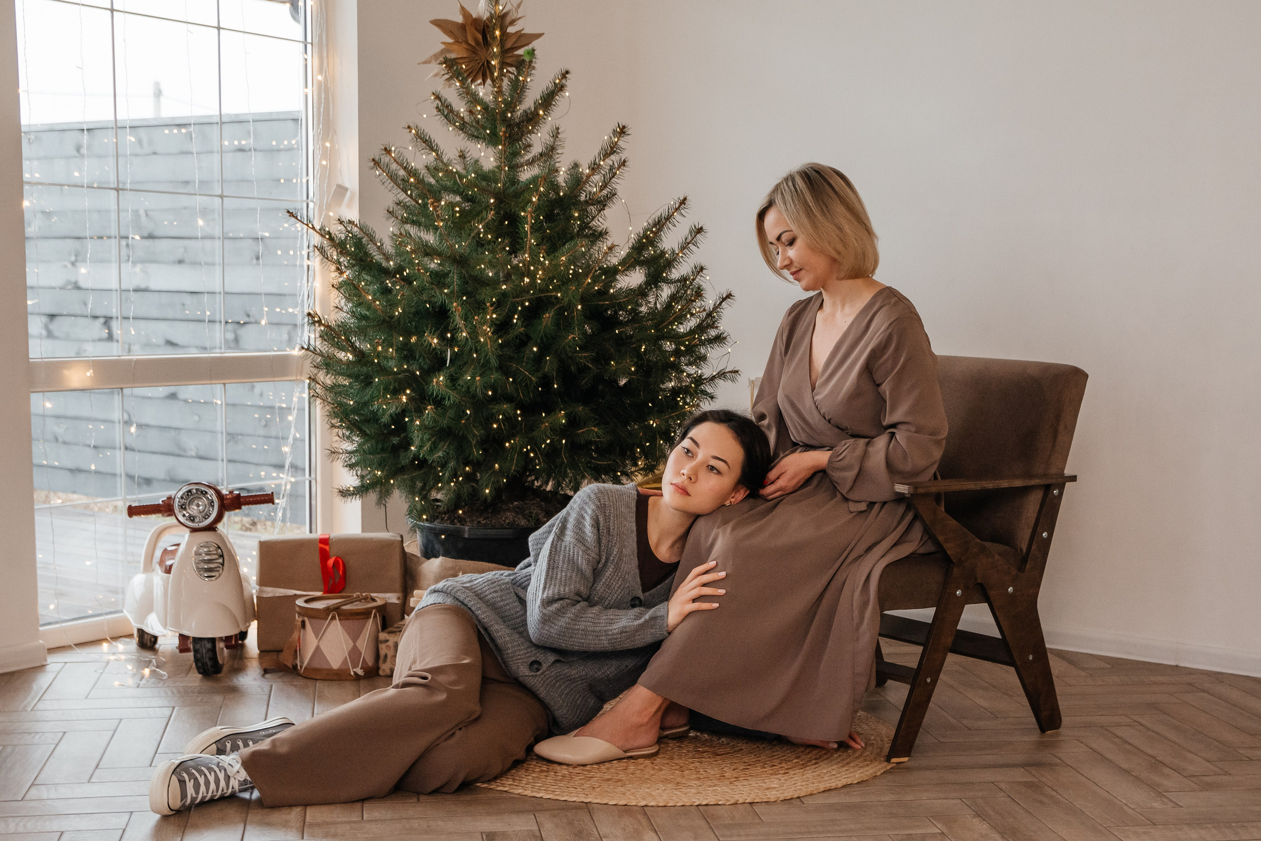 Новогодняя семейная фотосессия. Семейный и детский фотограф Кущ Наташа