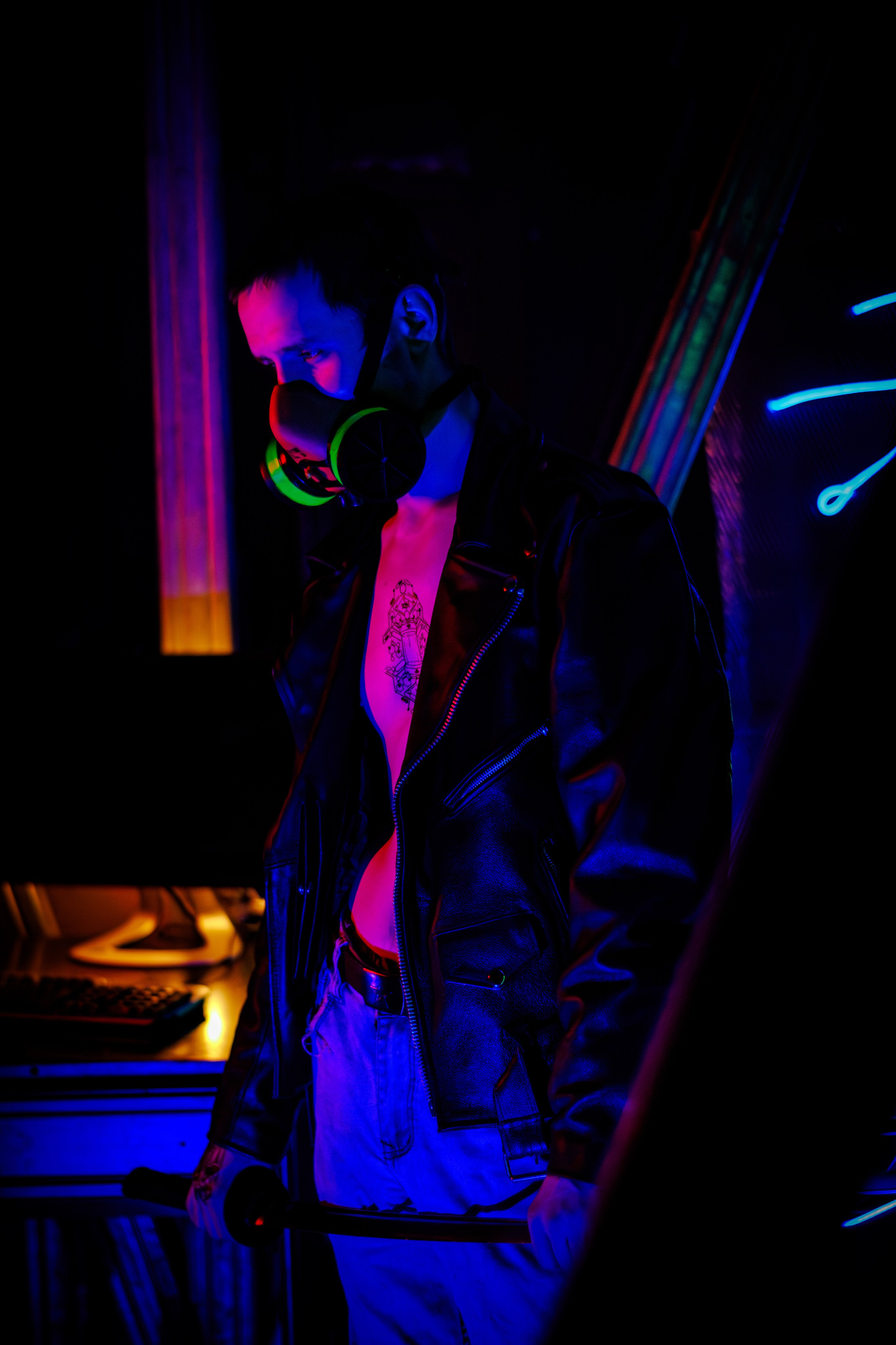 Фотосъёмка в стиле Киберпанк. Фотограф в Южно-Сахалинске Гусаков Евгений