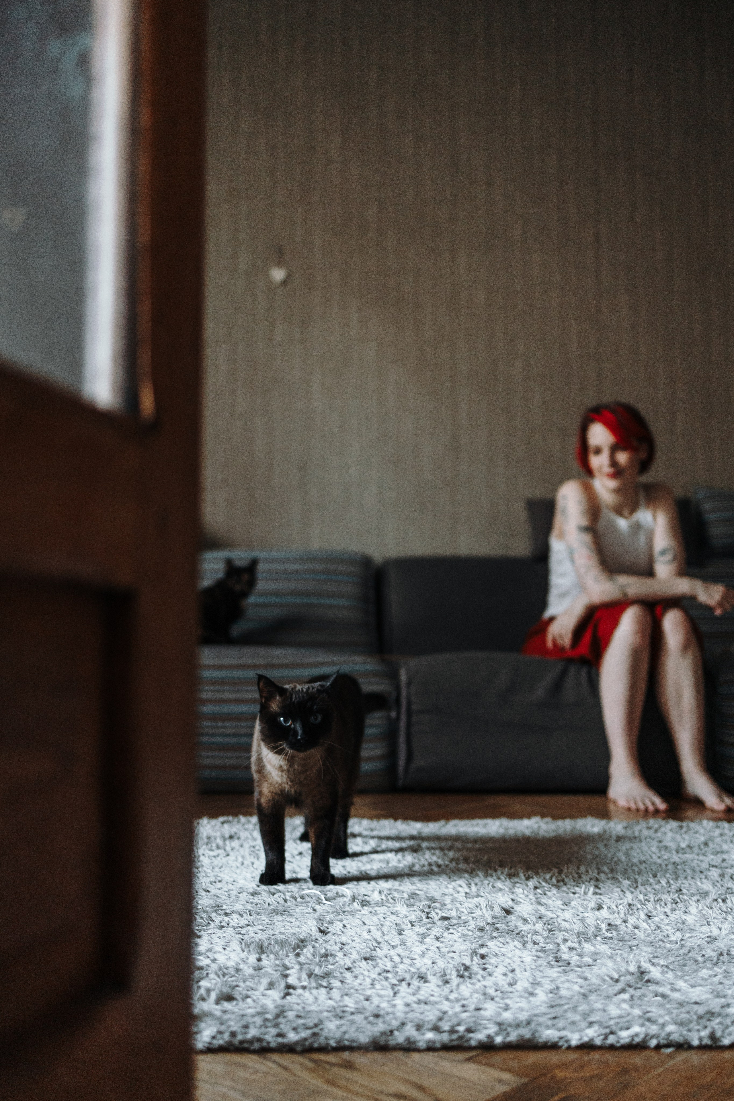 Саша и ее хвосты. Фотограф — Анималист | Санкт-Петербург