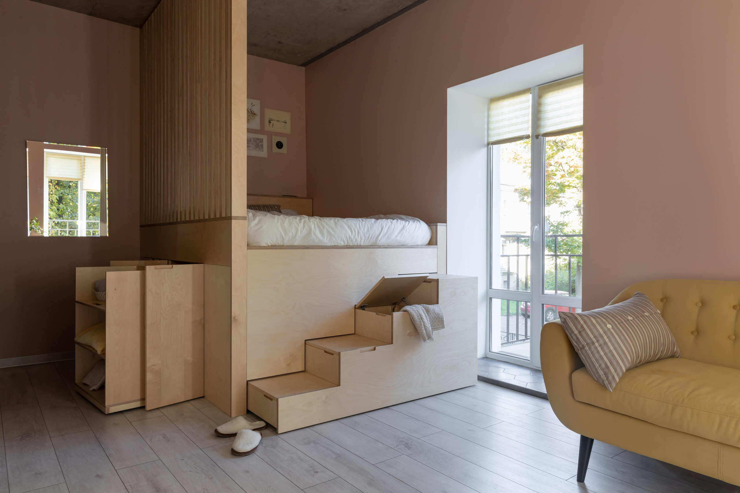 Квартира студия в Петербурге. Наталья Мавренкова интерьерный фотограф, декоратор в Санкт-Петербурге