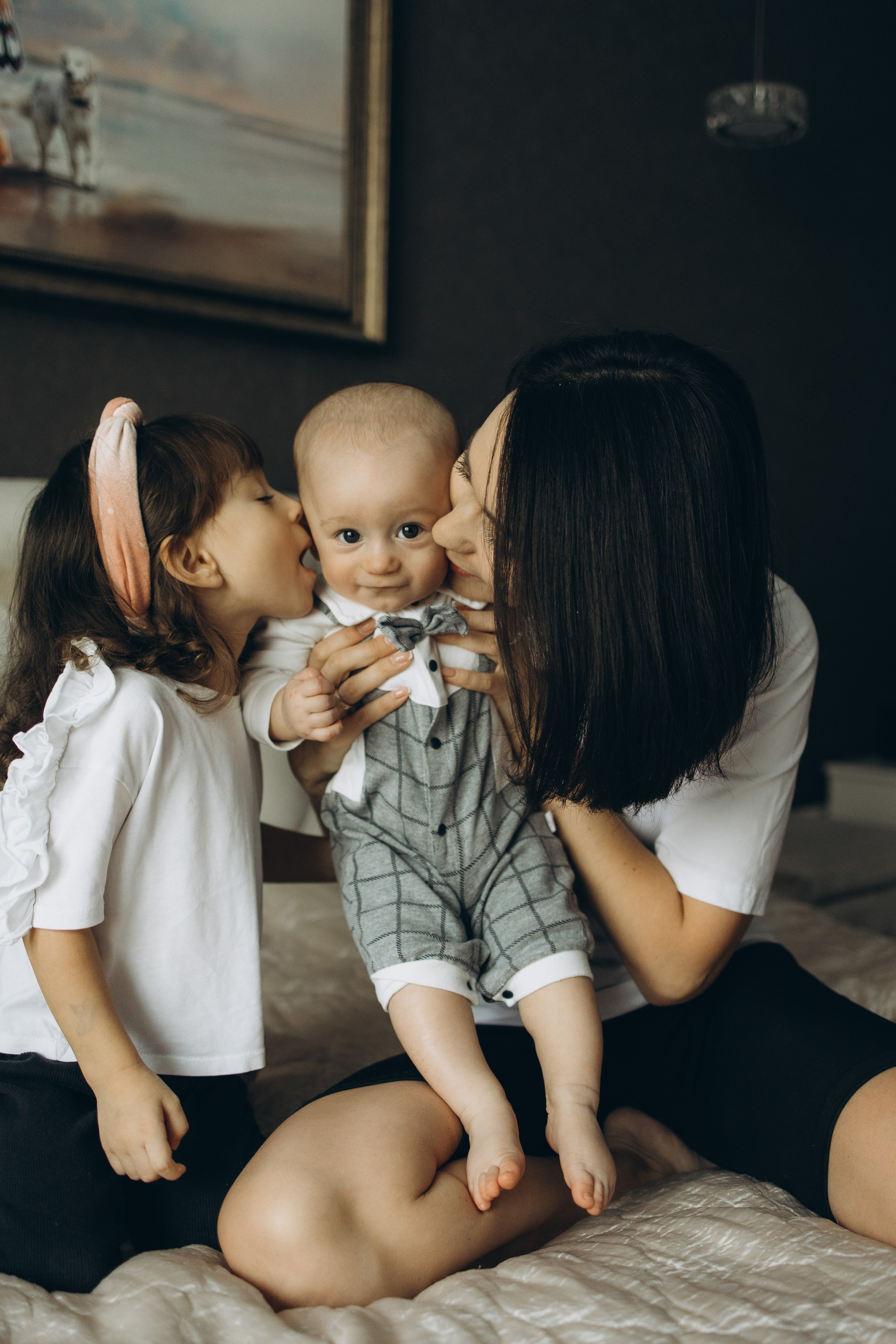 Маша, Женя, Ариана и Мирон. Семейный фотограф в Москве Виктория Ястребинская