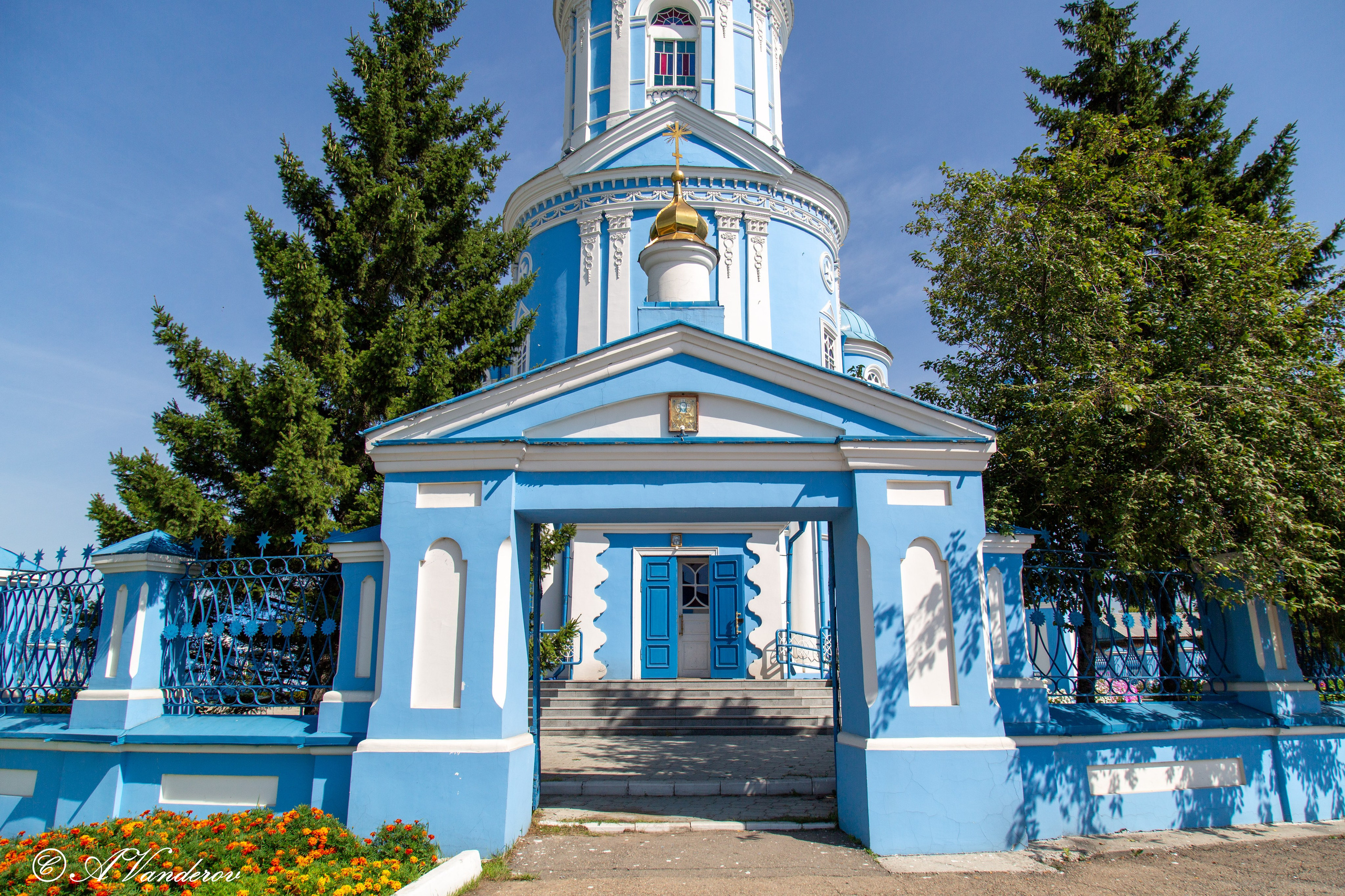 Храм Казанской иконы Божией Матери Тельма. Фотограф Омск | Александр Вандеров