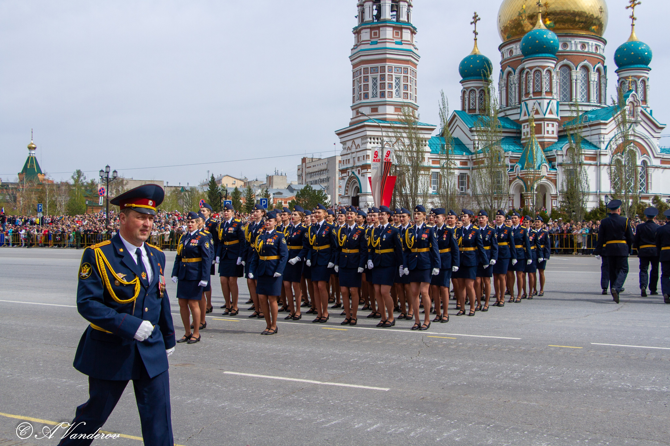 Парад Победы Омск 2024. Фотограф Омск | Александр Вандеров