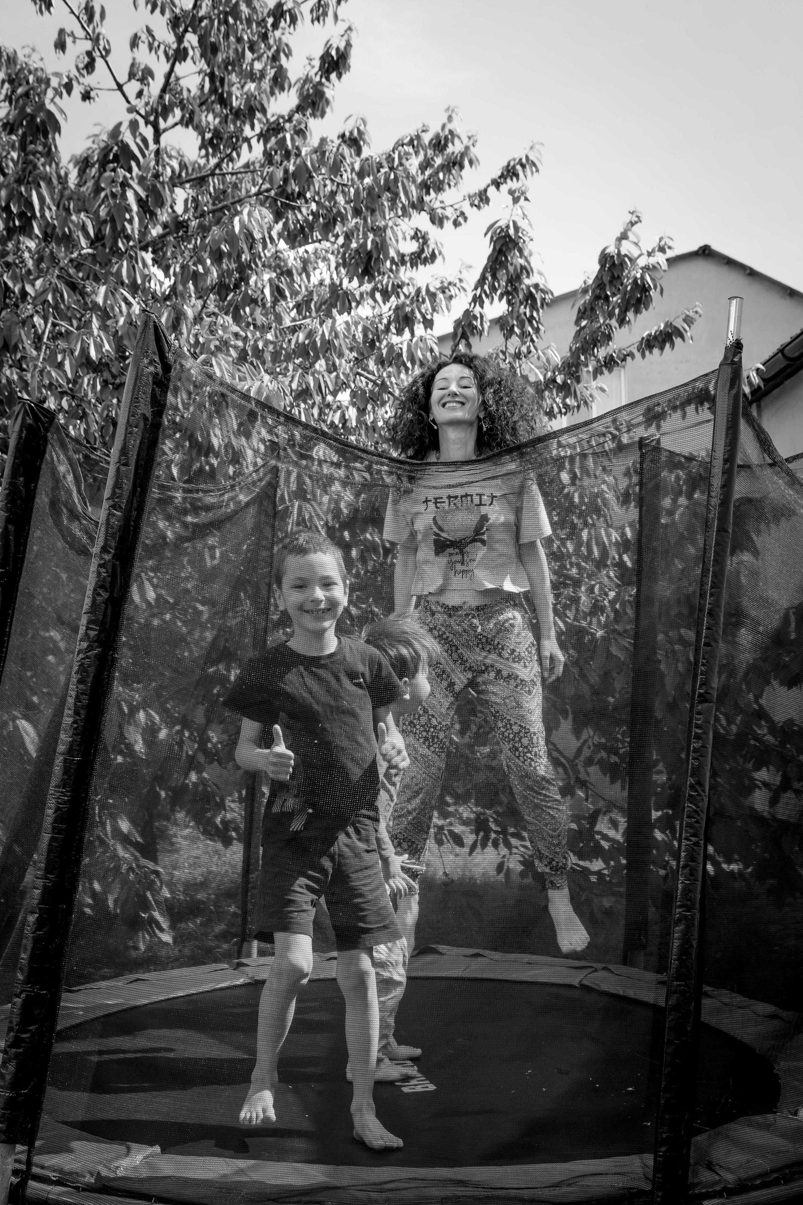 Лиля и дети. Семейная фотосессия дома. Фотограф в Крыму