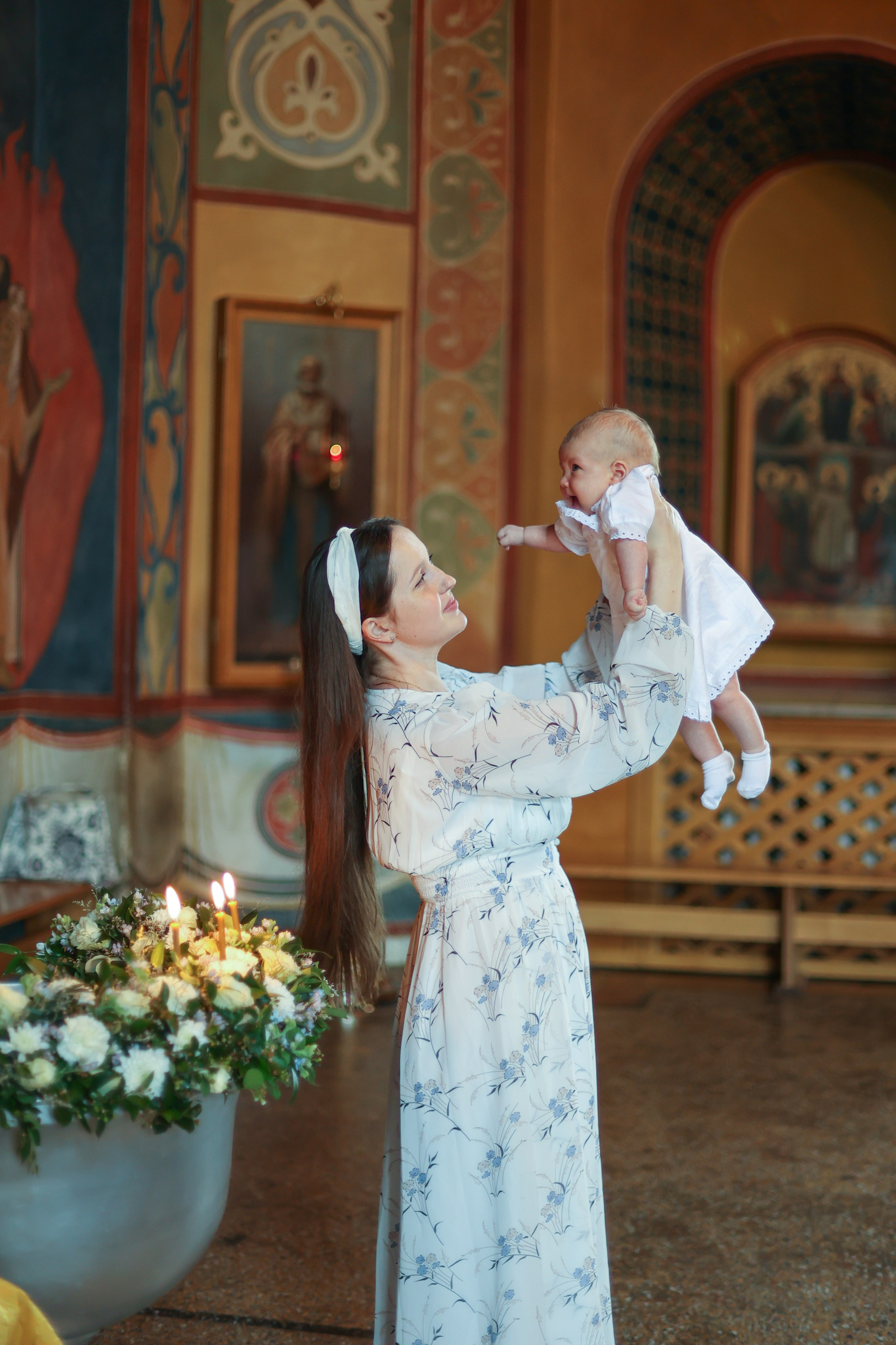 Крещение, Свято-Троицкая Сергиева Лавра. Фотограф новорожденных. Детский и семейный фотограф Марьяна Юдина