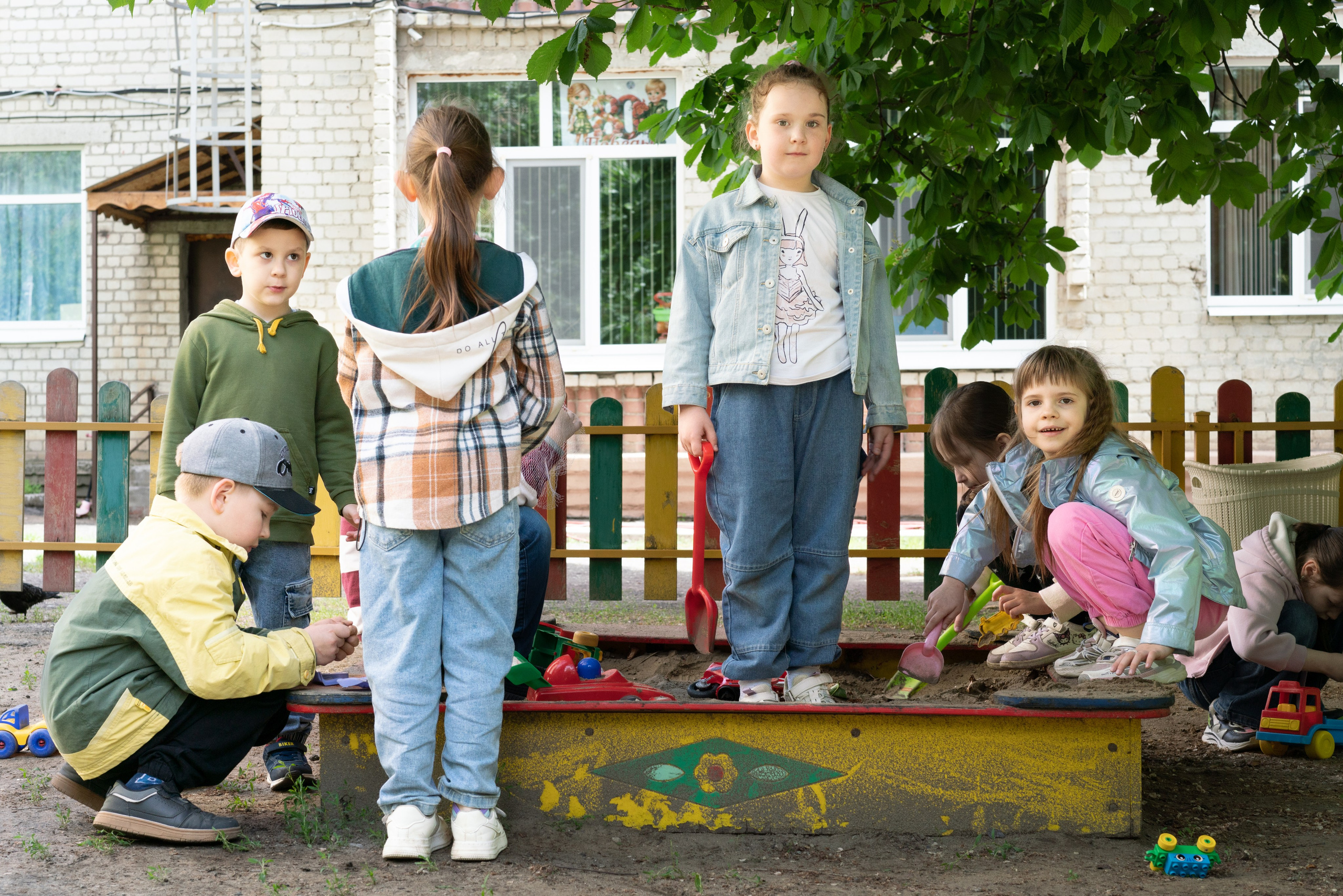 Детский сад, прогулка. Фотограф Шунова Саша