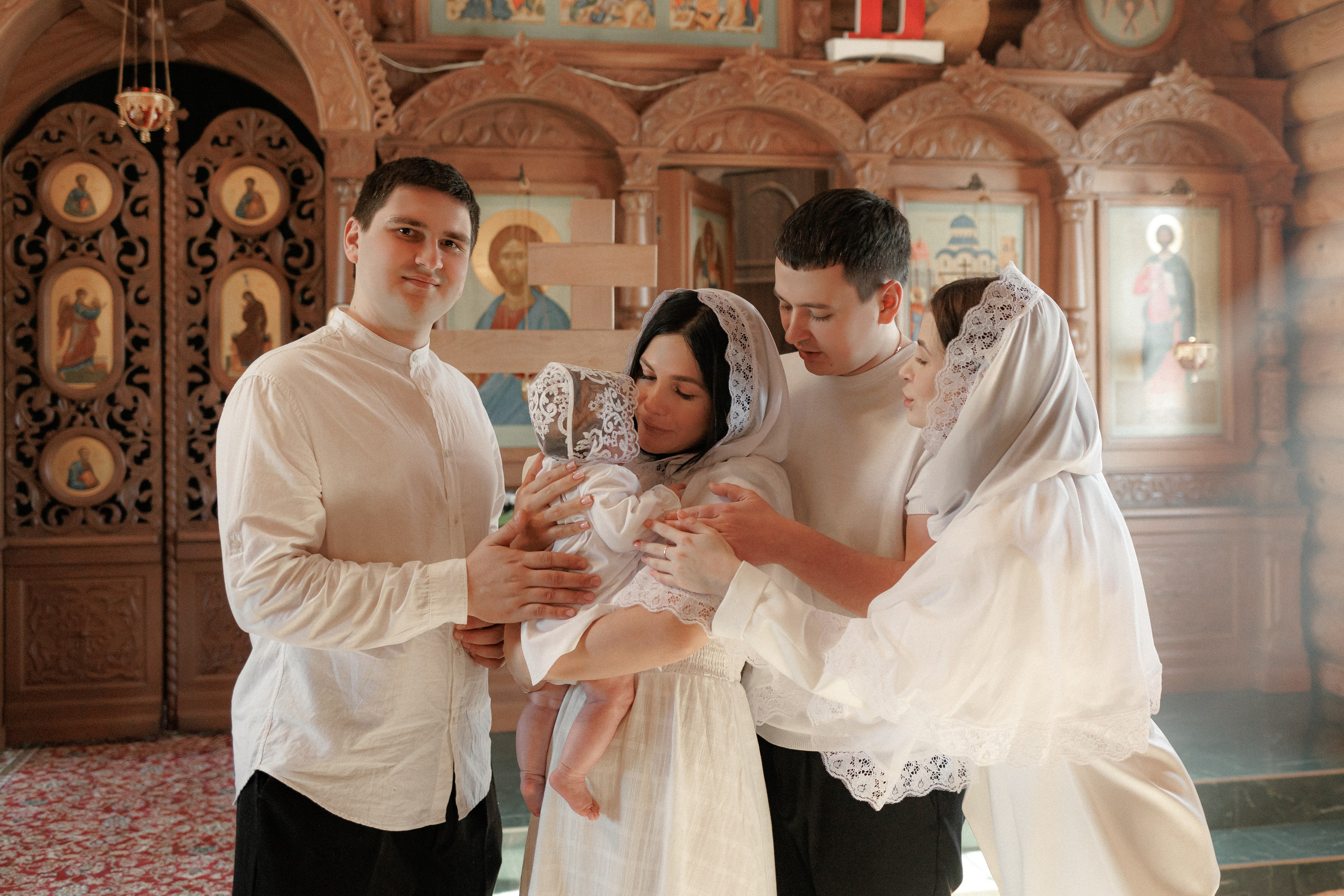 Крещение Вари. Семейный и детский фотограф в Нижнем Новгороде Буслаева Мария