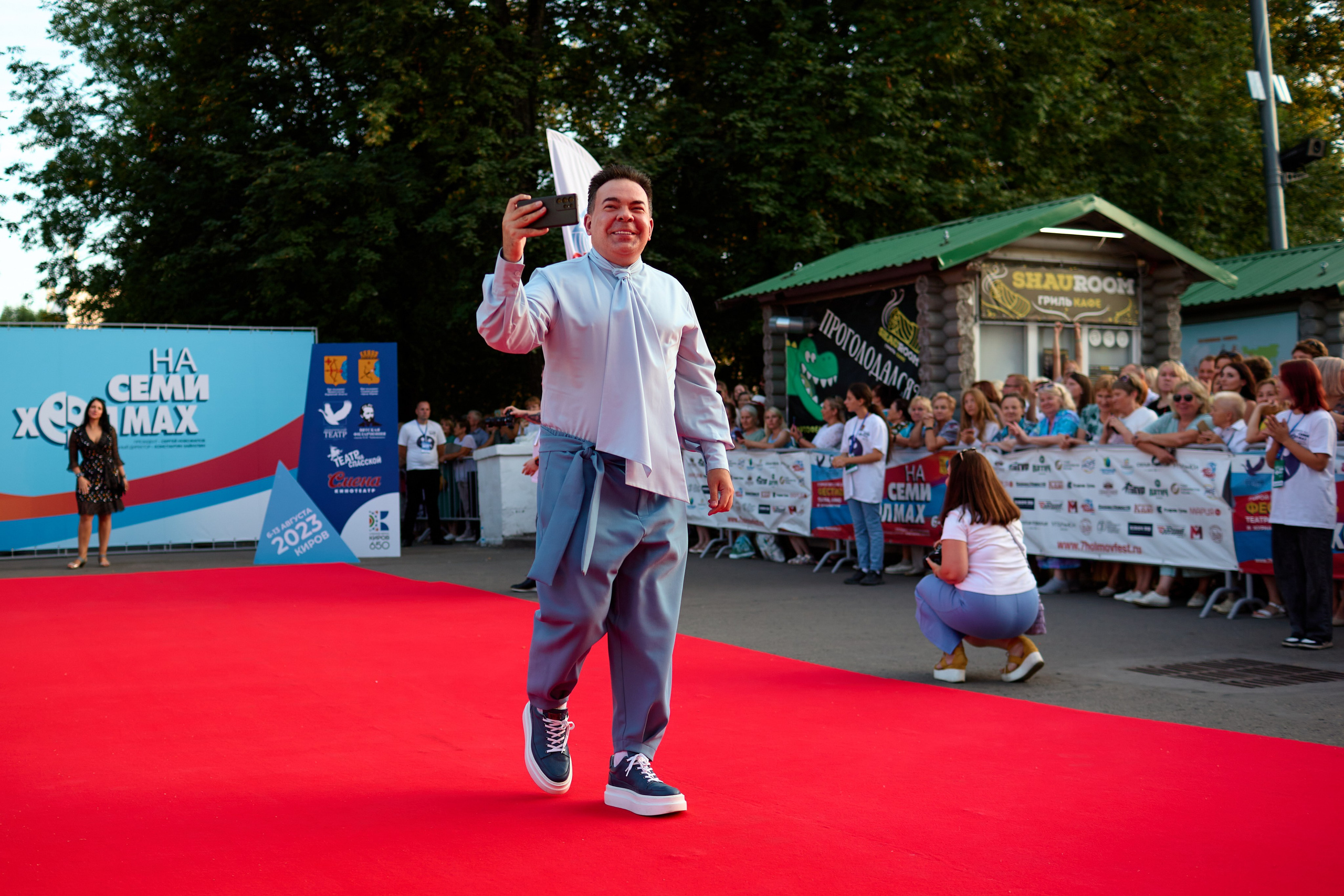 Закрытие фестиваля «На семи холмах» 2023. Фотограф Илья Прохоров в Кирове