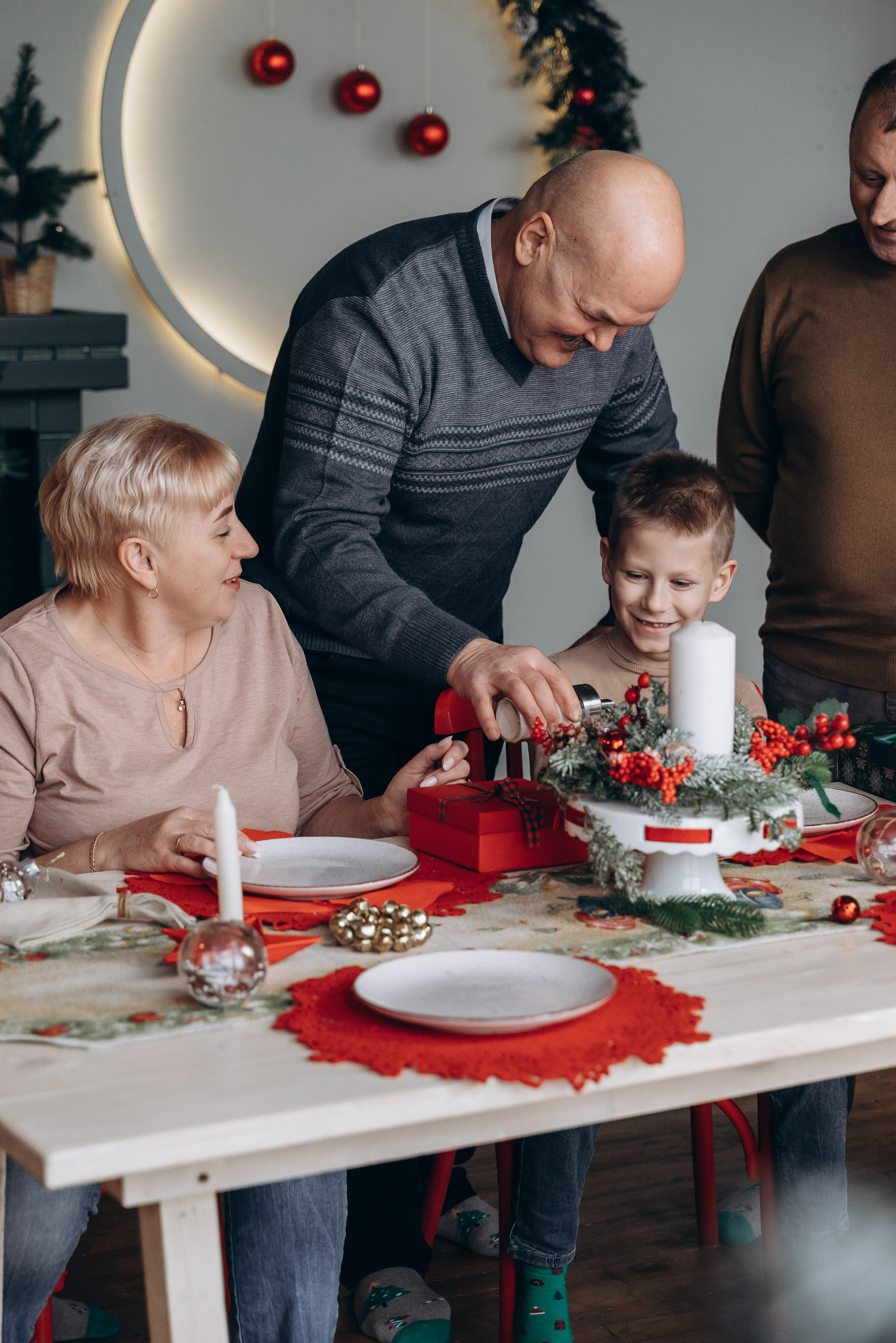 Новогодняя для большой семьи. Семейный фотограф в Минске Дарья Дреко