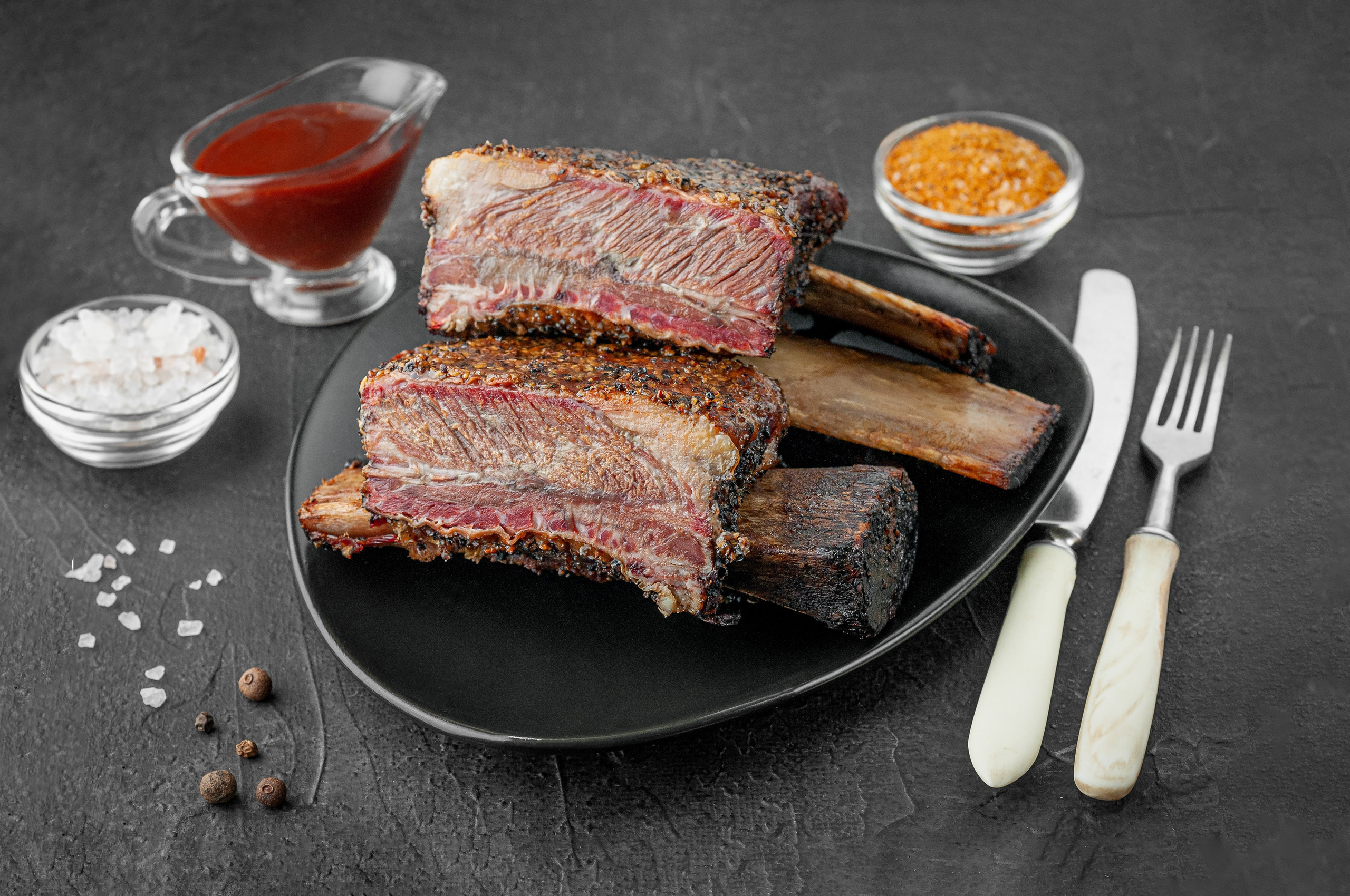"Рёбра BBQ" фото для сервиса доставки еды "Яндекс Еды"